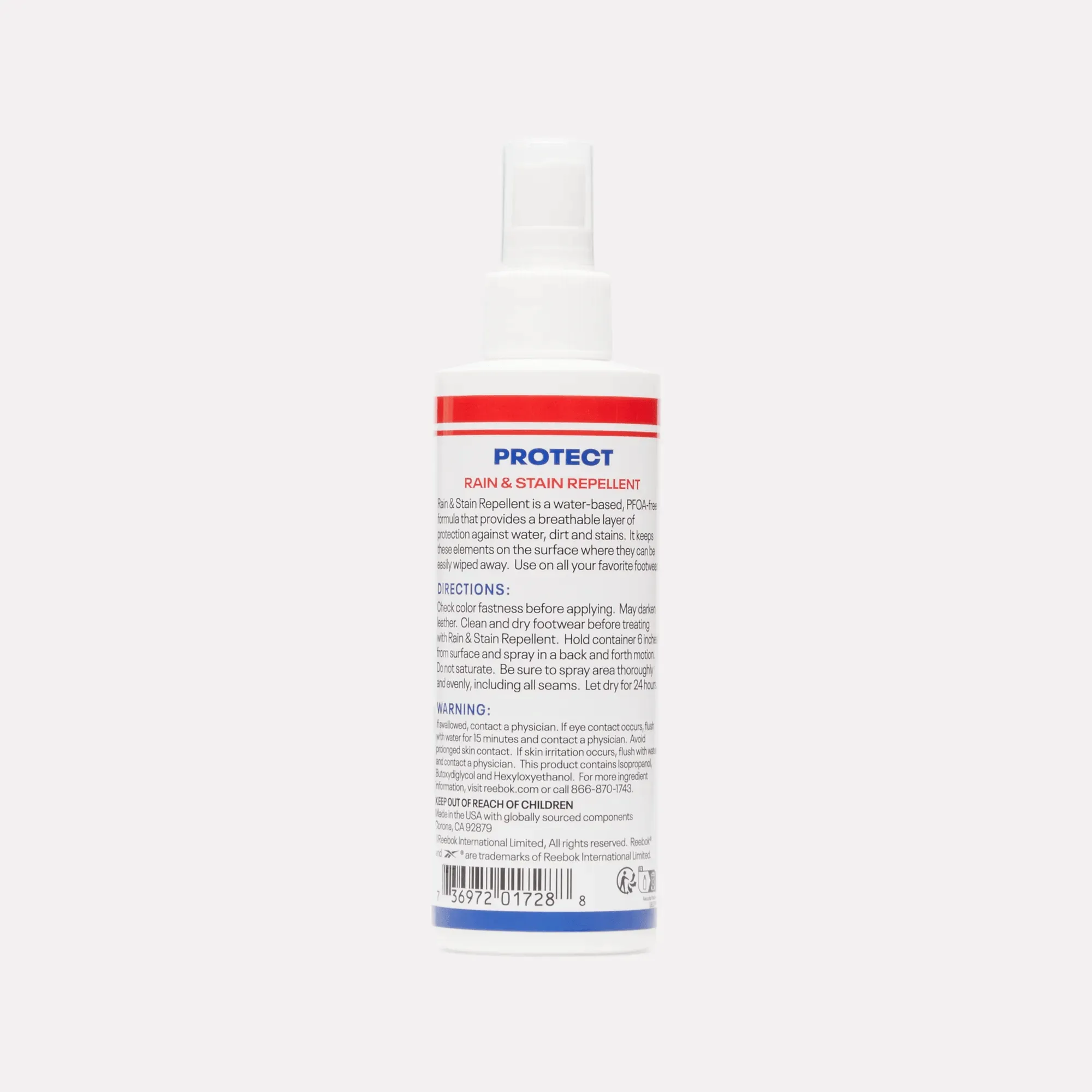 Reebok Shoes Protect Shoe Care Rain & Stain Repellent