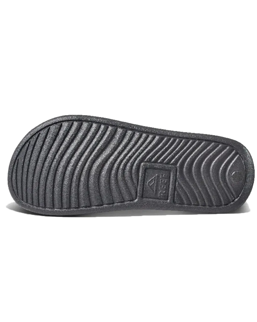 Reef Shoes Boys One Sliders in Grey & Blue