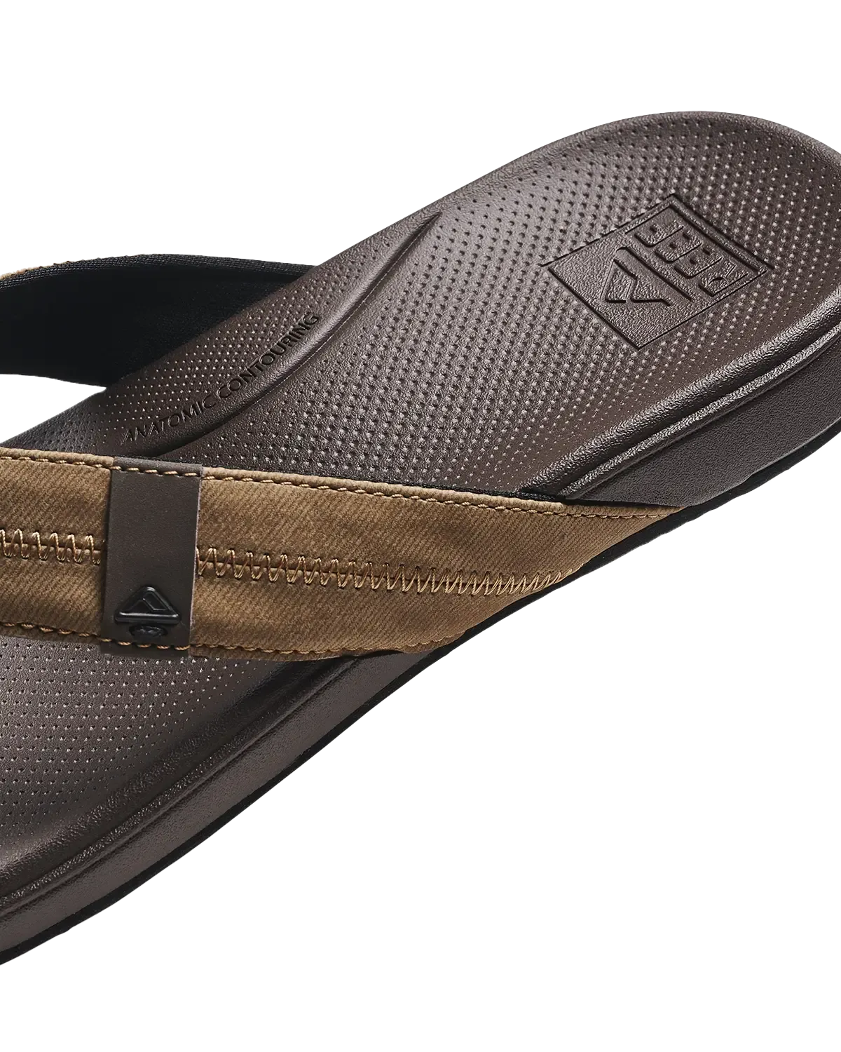 Reef Shoes Cushion Phantom 2.0 Flip Flops in Brown & Tan