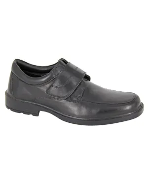 Roamers Mens Touch Fastening Comfort Casual Shoes Roamers Shoes