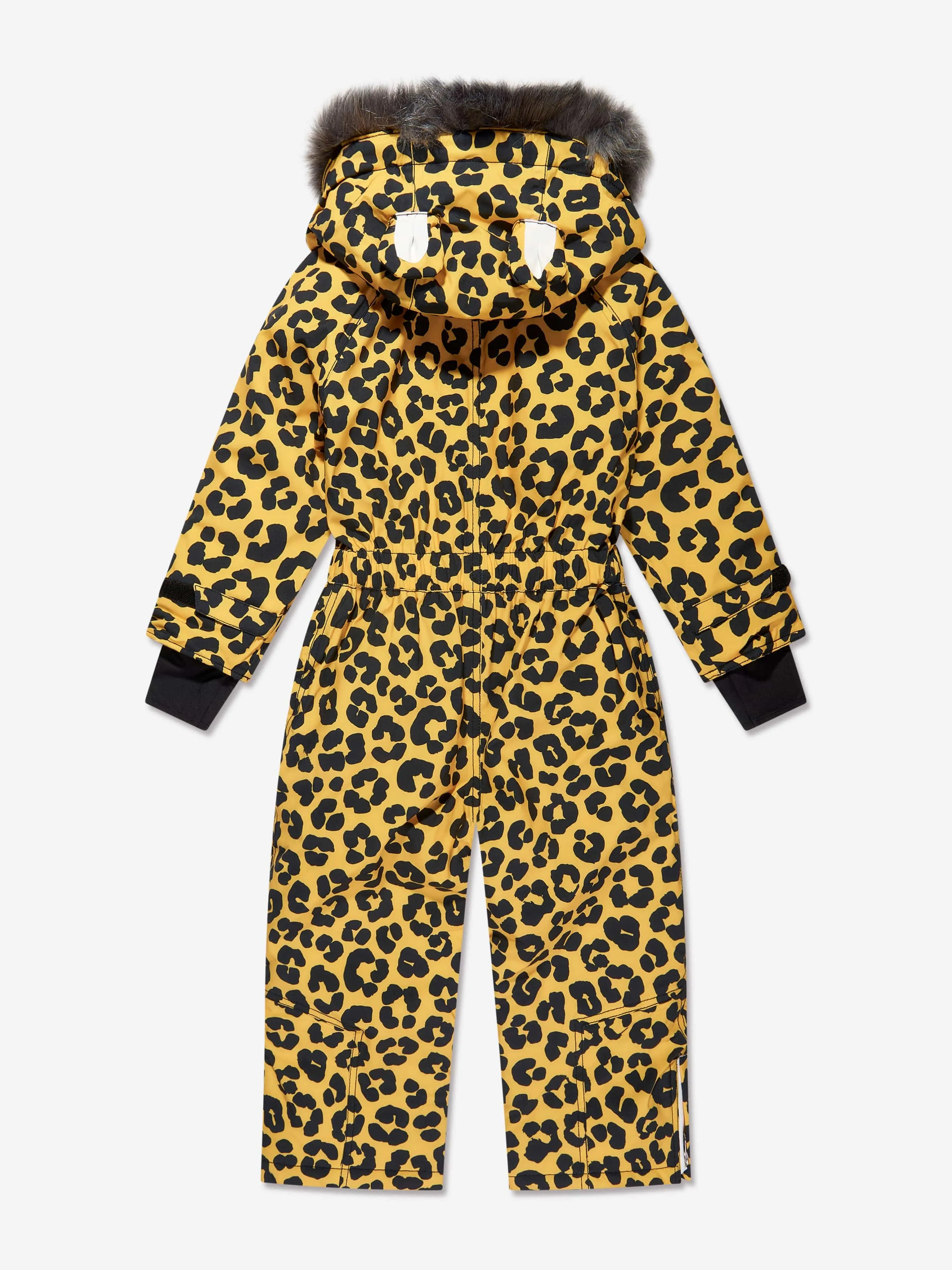 Roarsome Kids Dash The Leopard Ski Suit in Yellow