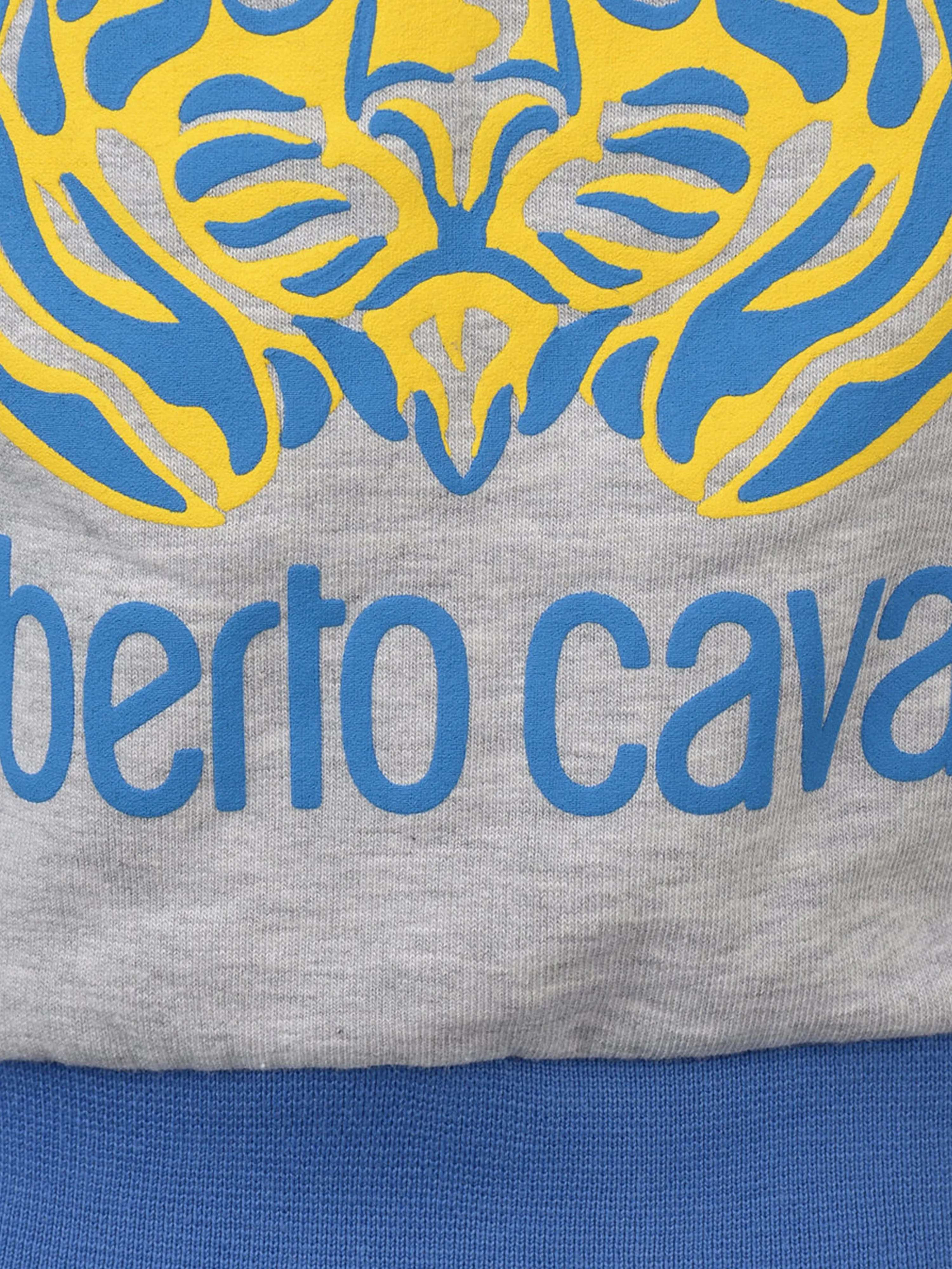 Roberto Cavalli Baby Boys Tiger Zip Up Top