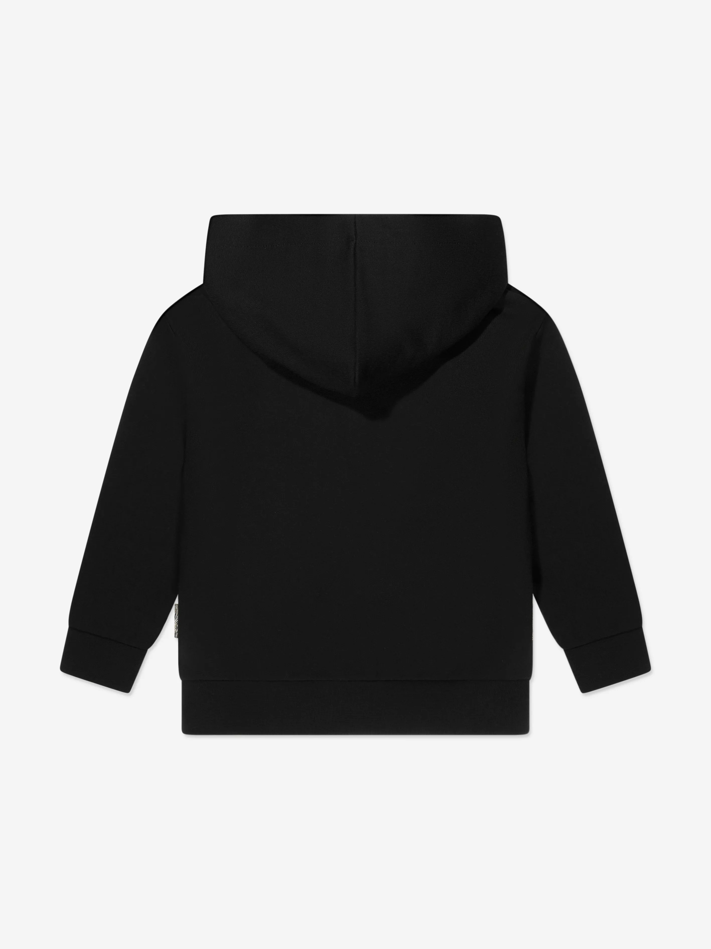 Roberto Cavalli Boys Tiger Hoodie in Black