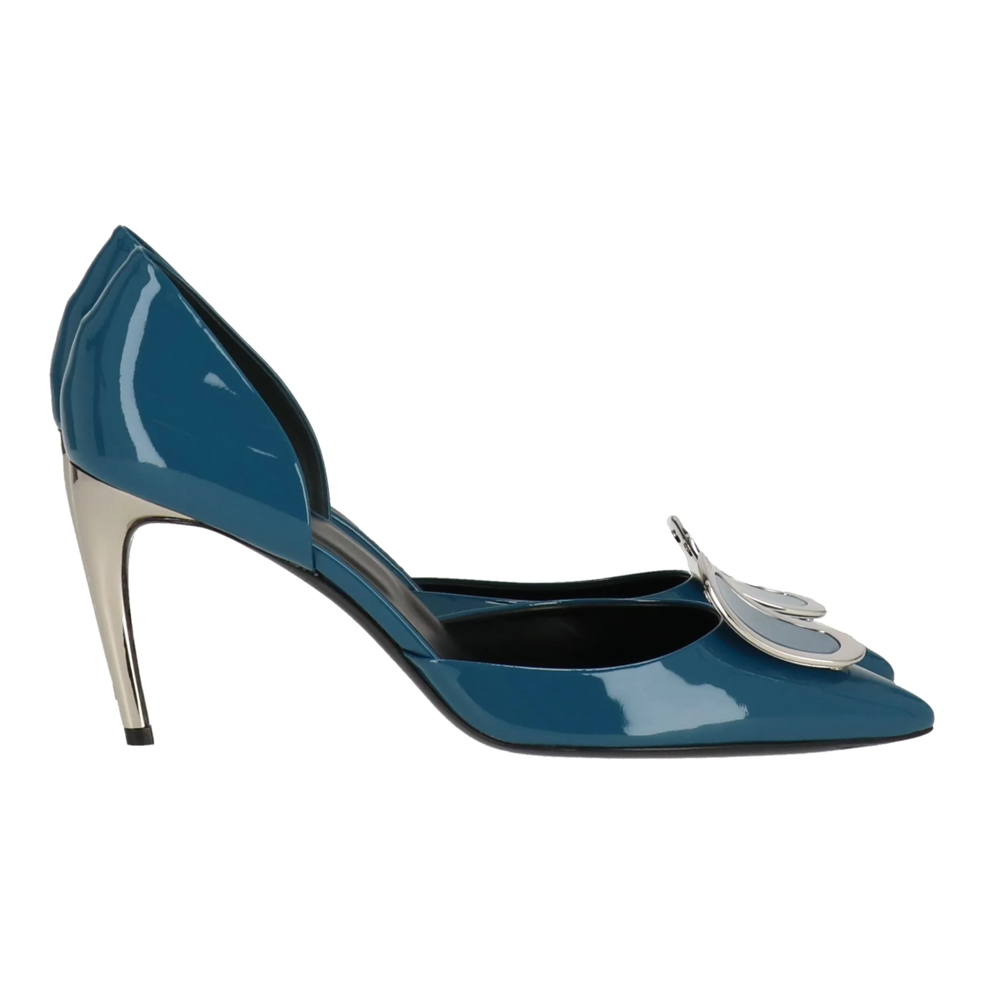Roger Vivier Womens Blue Pump Shoes_Roger-Vivier