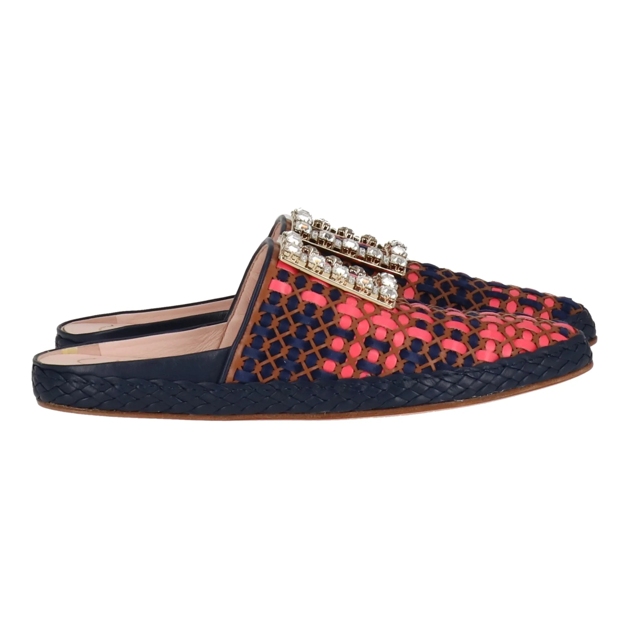 Roger Vivier Womens Multicolored Mule Shoes_Roger-Vivier