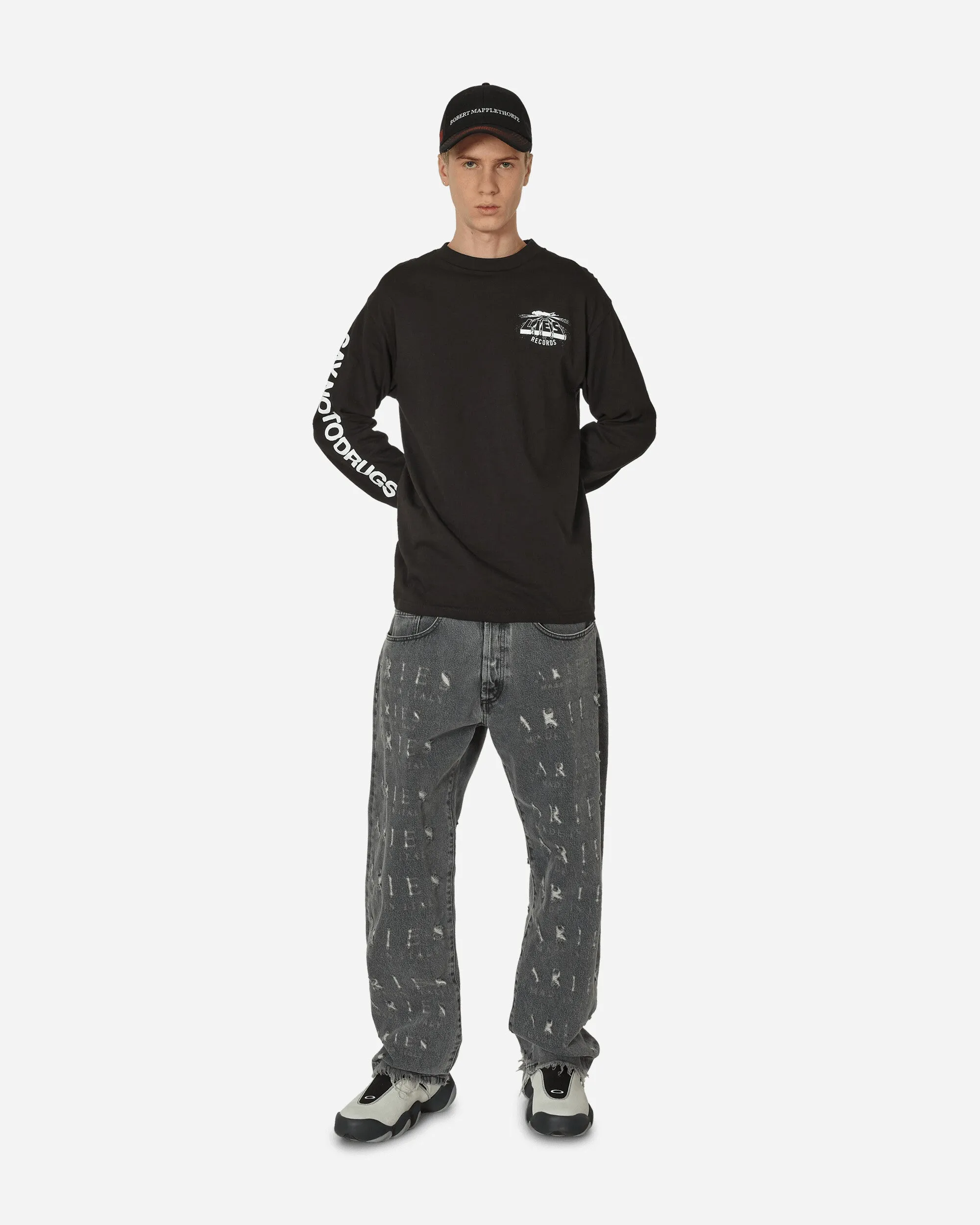 Runaway Trance DJ Longsleeve T-Shirt Black