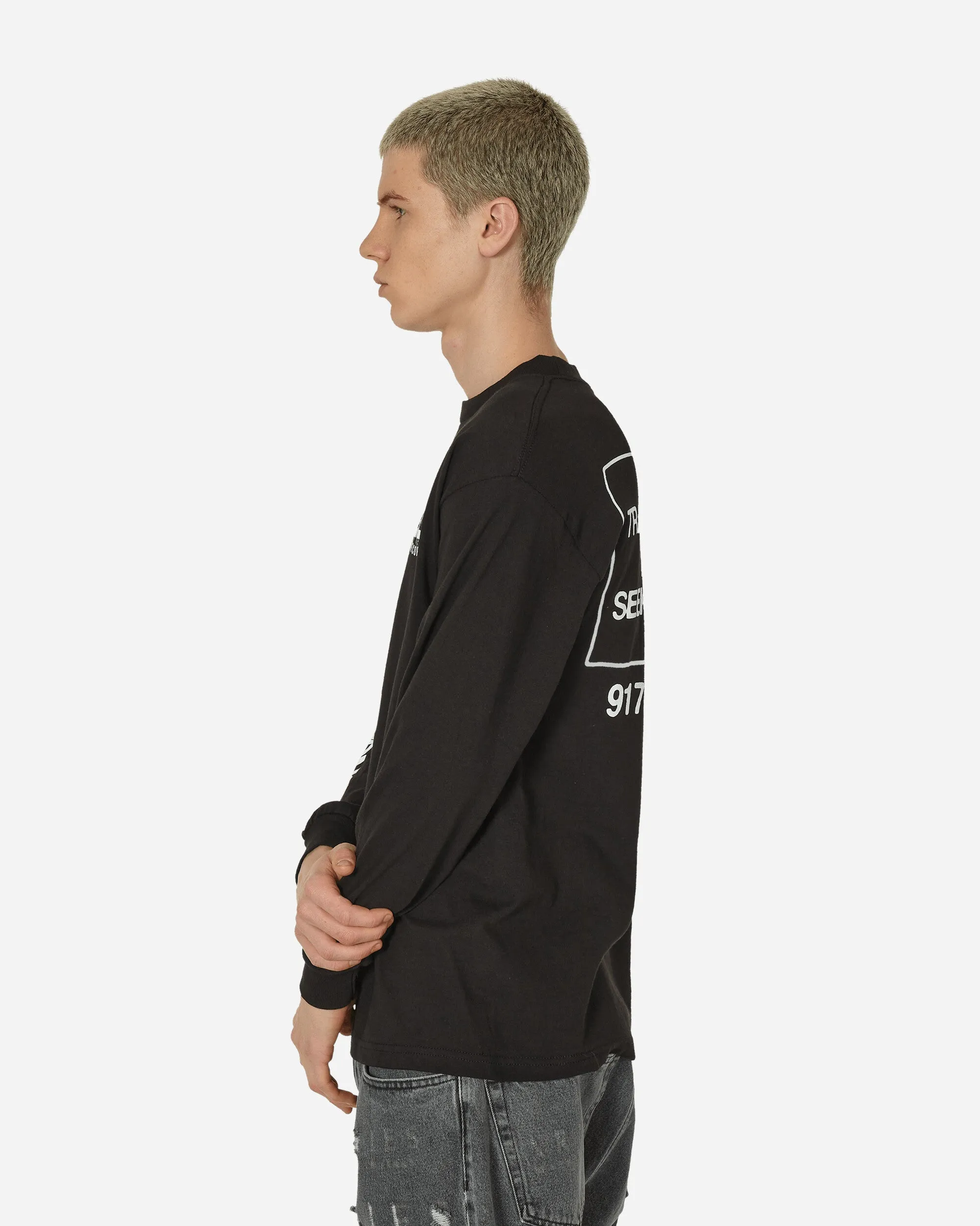 Runaway Trance DJ Longsleeve T-Shirt Black