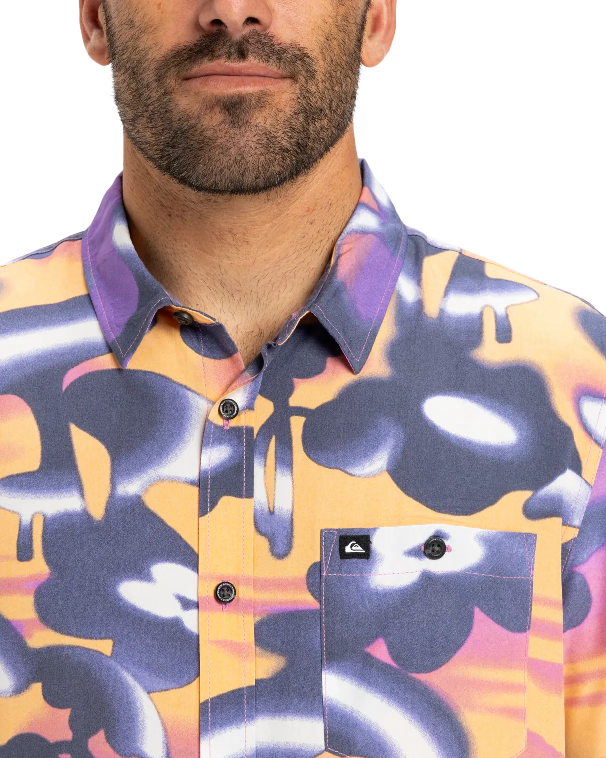 Safe Paradise Shirt in Vintage Violet Biophilia