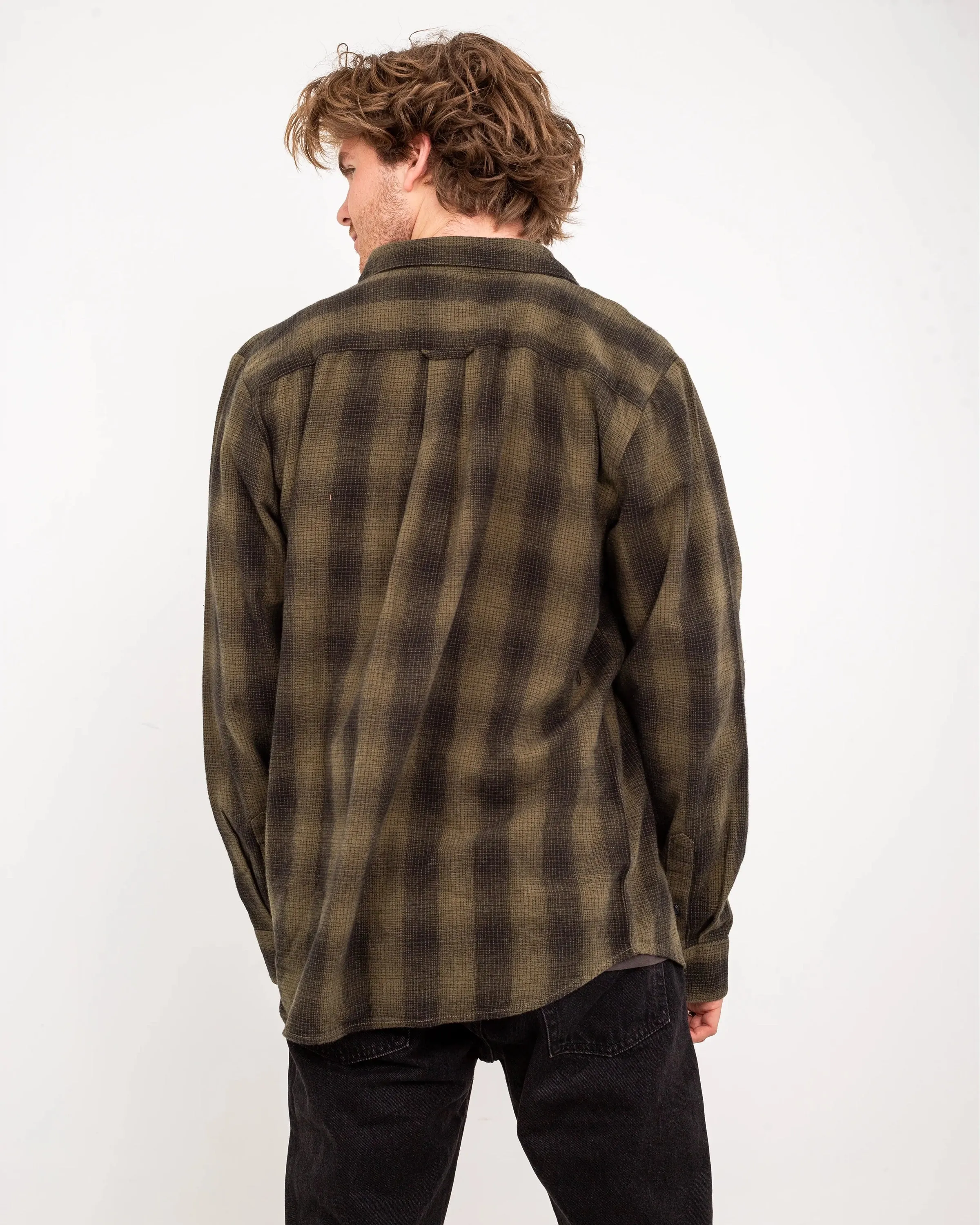 Shadowstone Flannel Shirt in Wintermoss