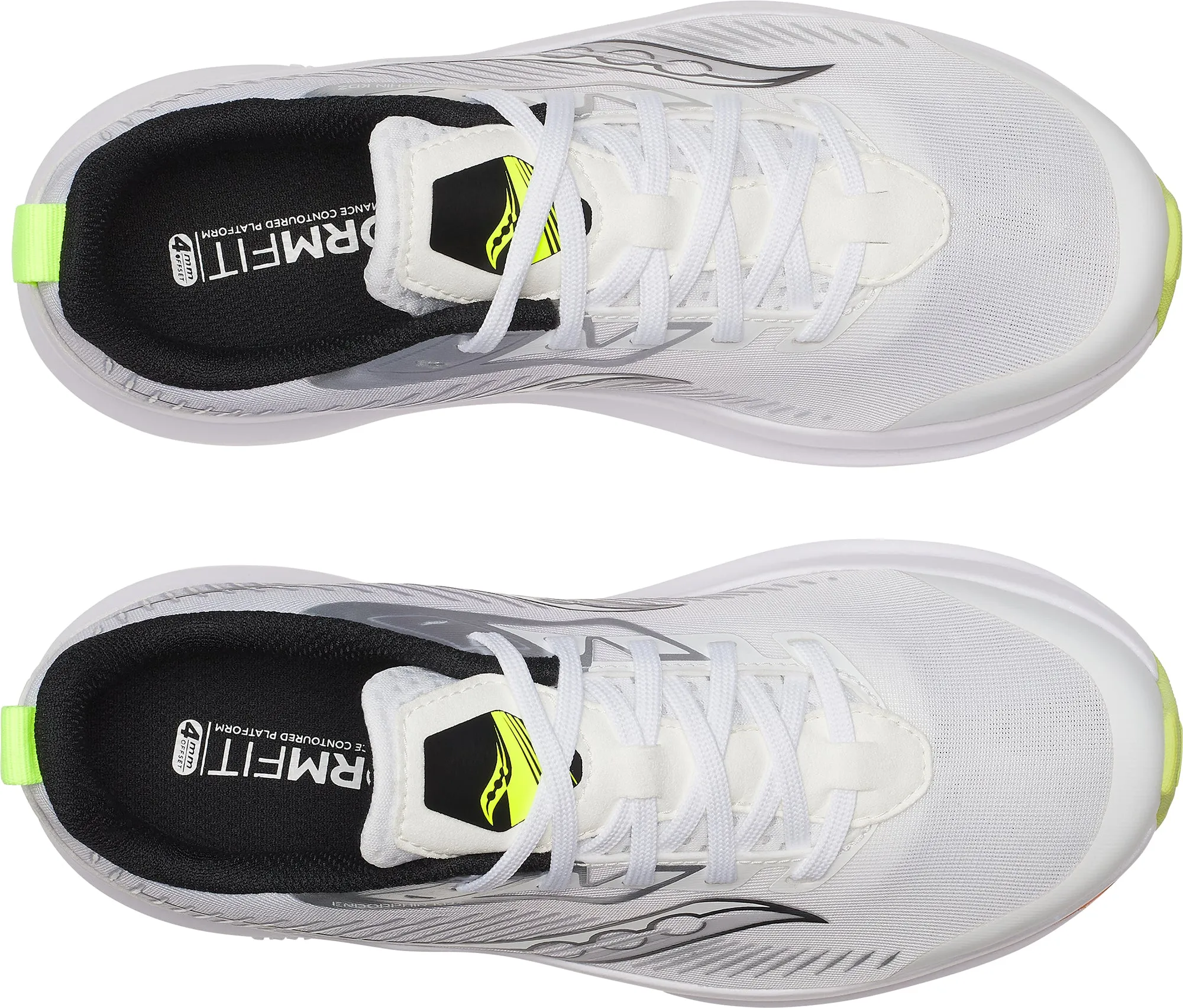 Shoes Saucony Saucony Endorphin KDZ Junior Running Shoes - White