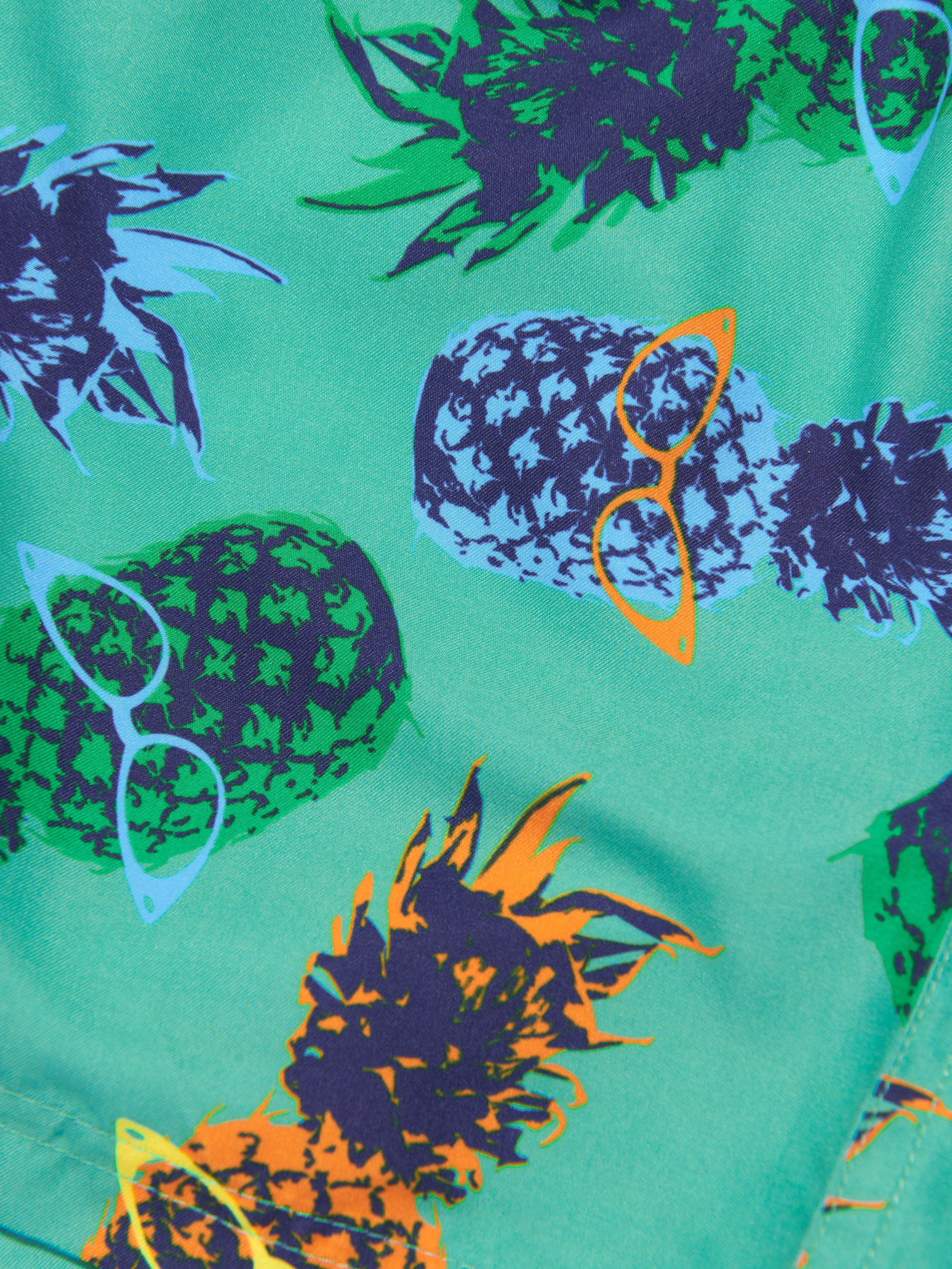 Soli Swim Boys Pineapple Swim Shorts (UPF50 ) in Green