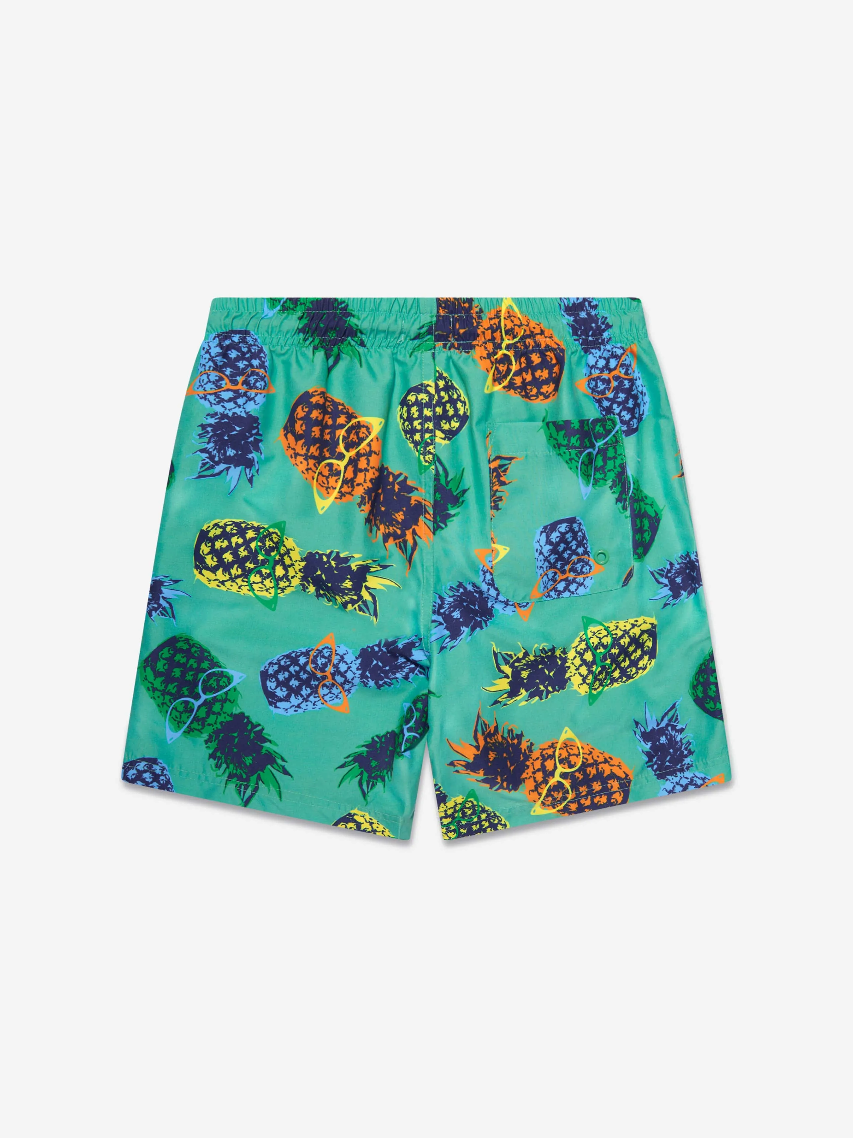 Soli Swim Boys Pineapple Swim Shorts (UPF50 ) in Green