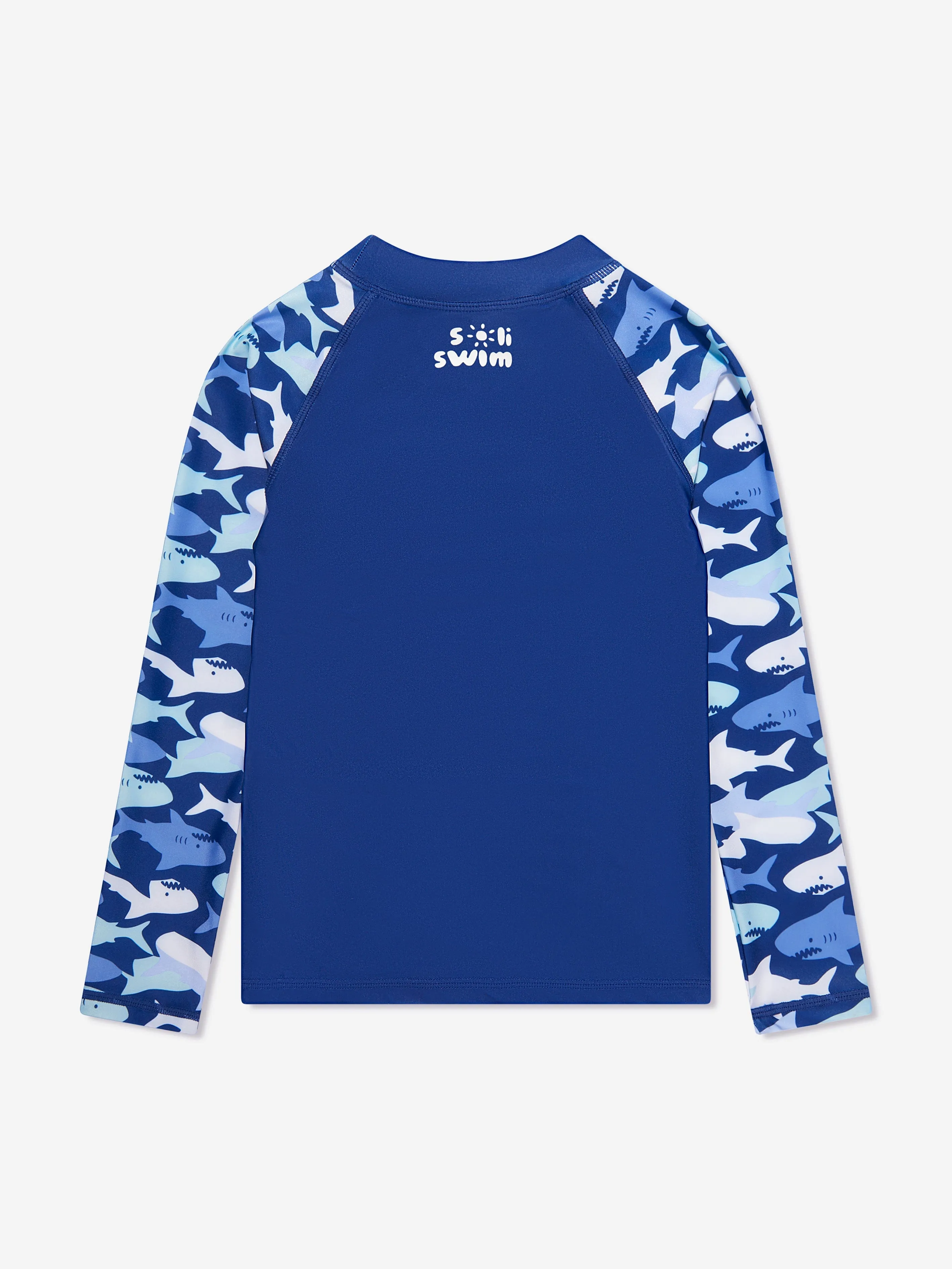 Soli Swim Boys Sun Protective Rash Guard (UPF50 ) in Blue