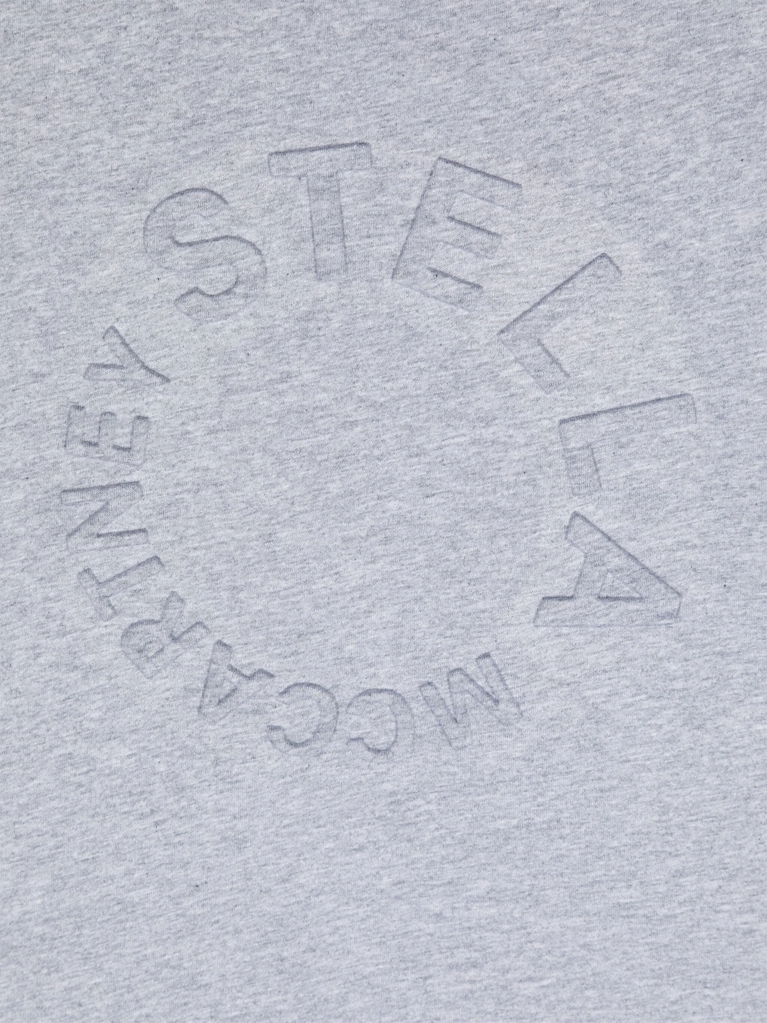 Stella McCartney Boys Circle Logo T-Shirt in Grey