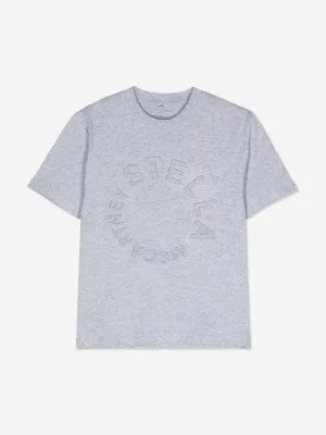 Stella McCartney Boys Circle Logo T-Shirt in Grey