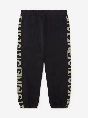 Stella McCartney Boys Logo Block Joggers in Black