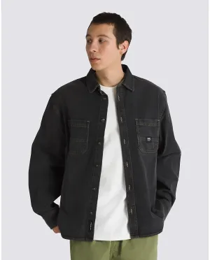Stevens Denim Shirt in Washed Black