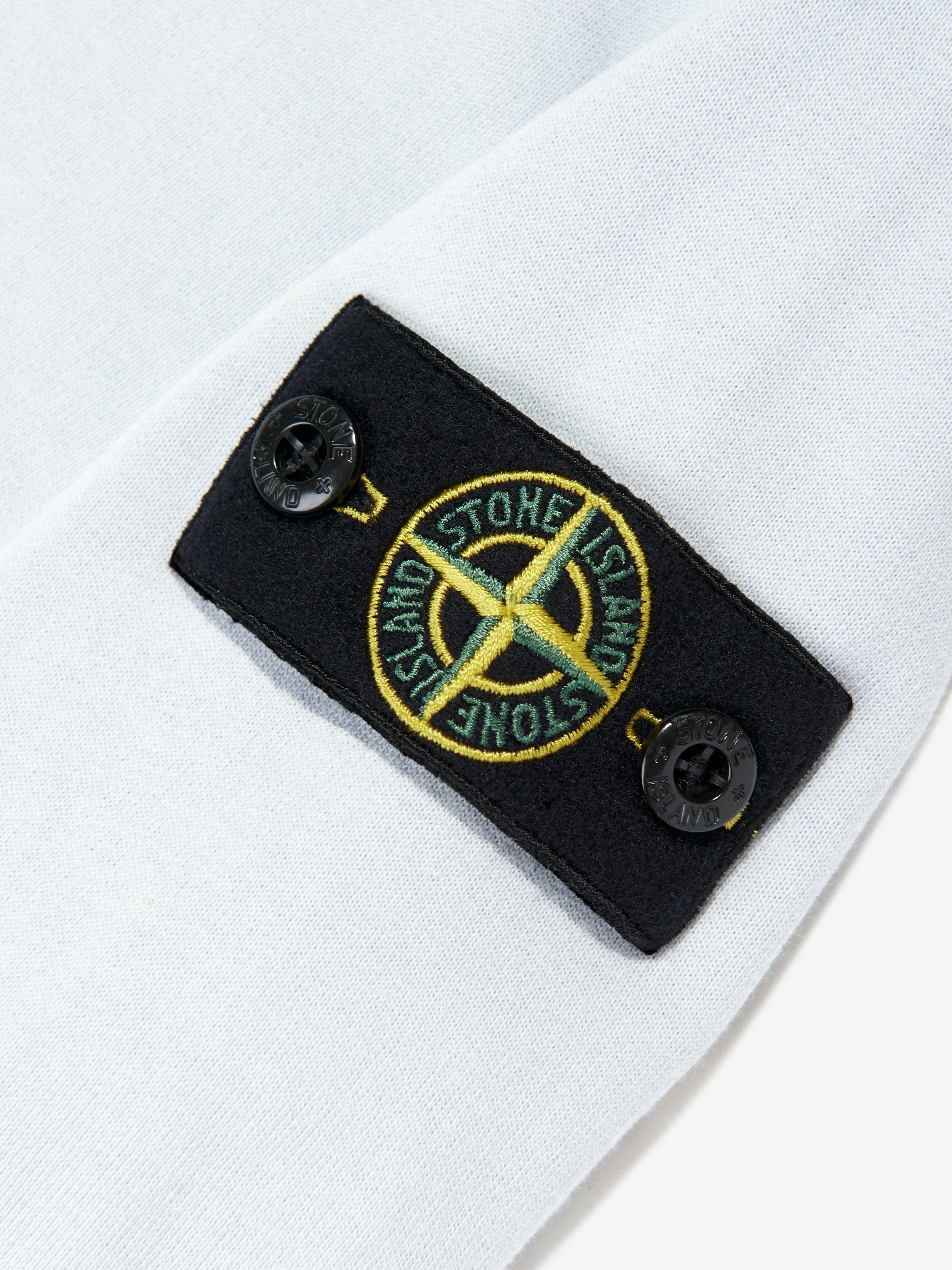 Stone Island Boys Logo Sweatshirt in Blue