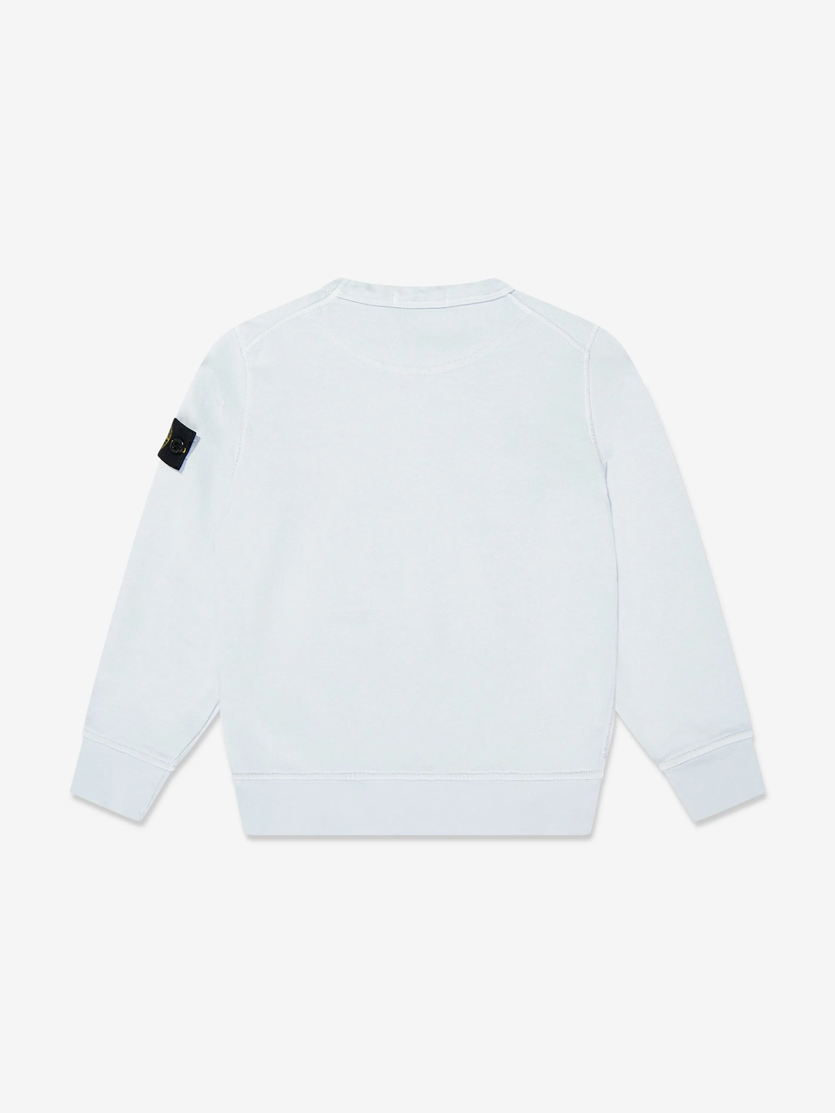 Stone Island Boys Logo Sweatshirt in Blue
