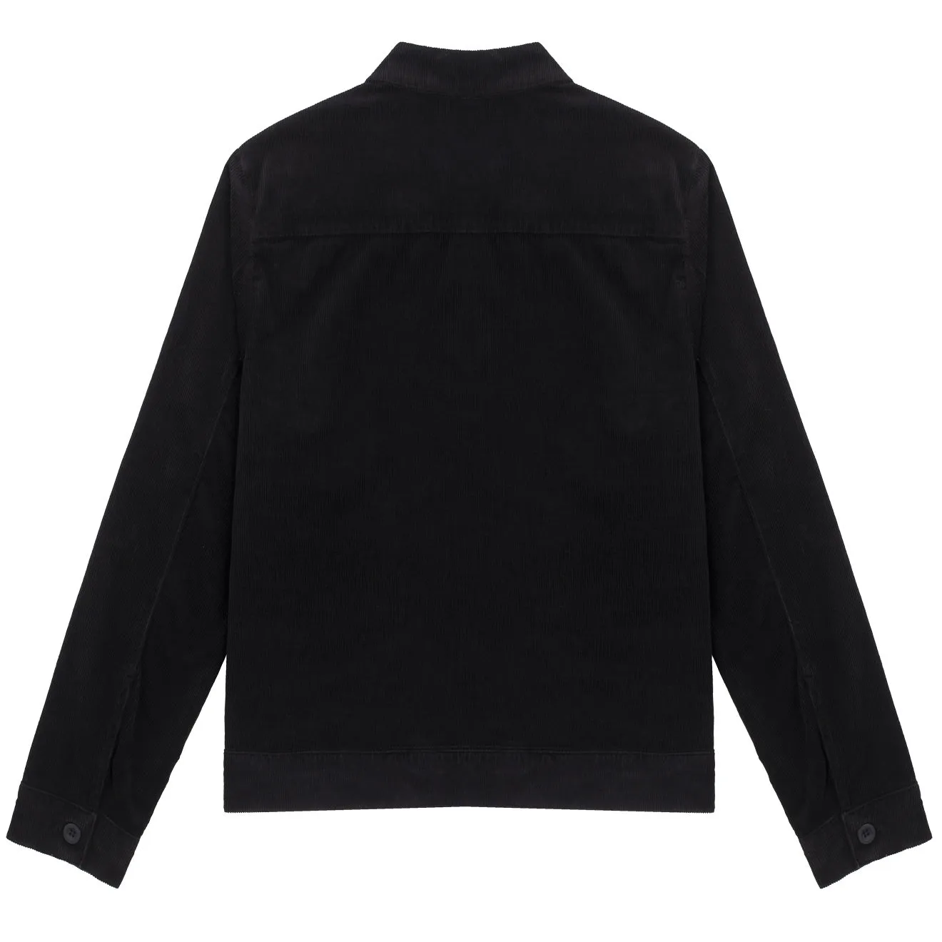 Sunspel Womens Corduroy Boxy Jacket Black