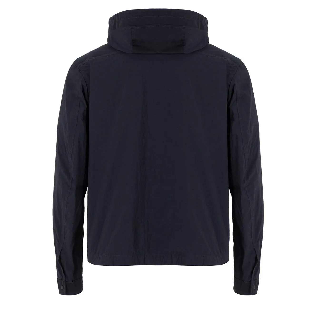 Ten C Lightweight Hooded Jacket Blue