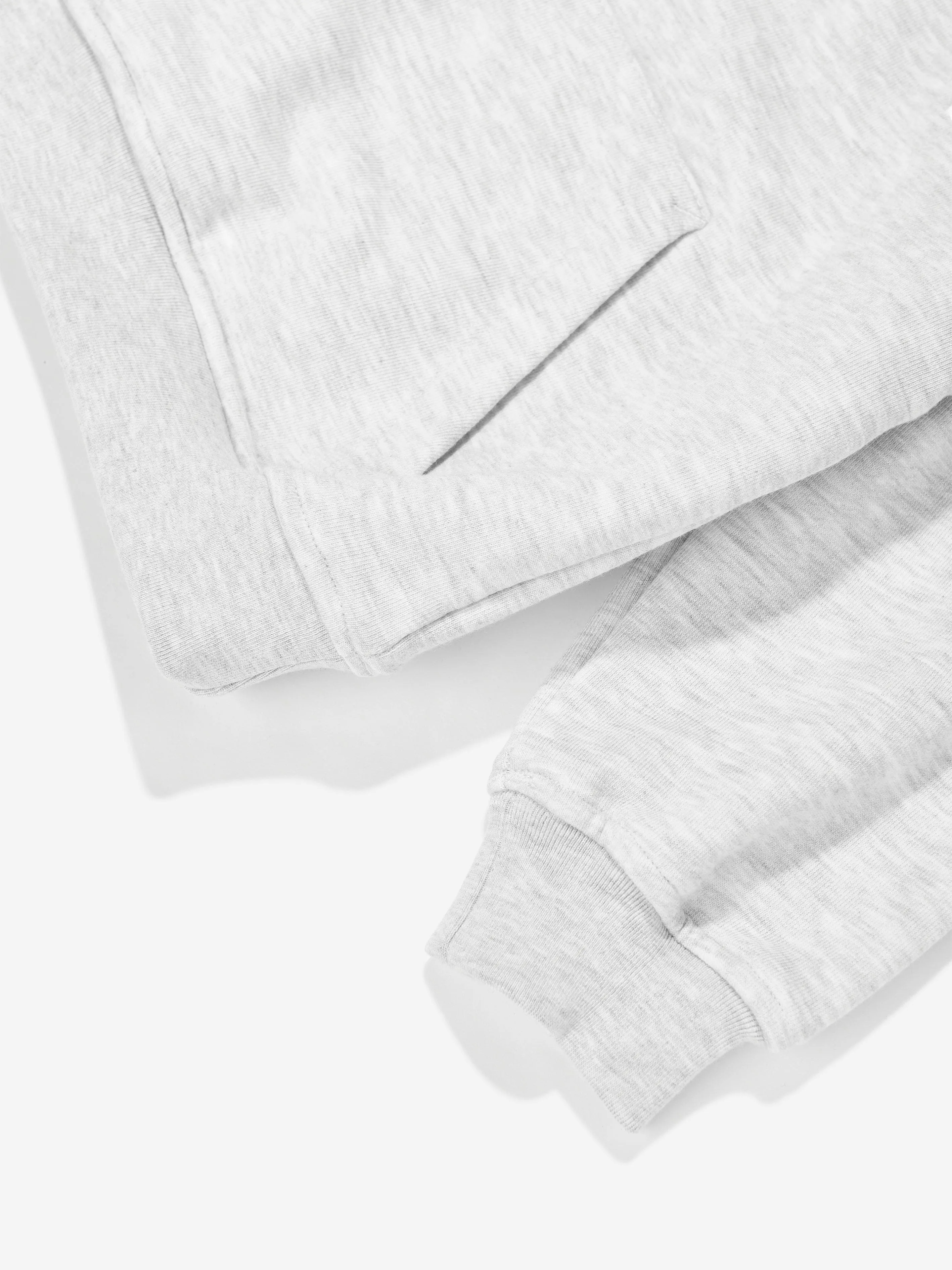 The Couture Club Kids Emblem Applique Hoodie in Grey