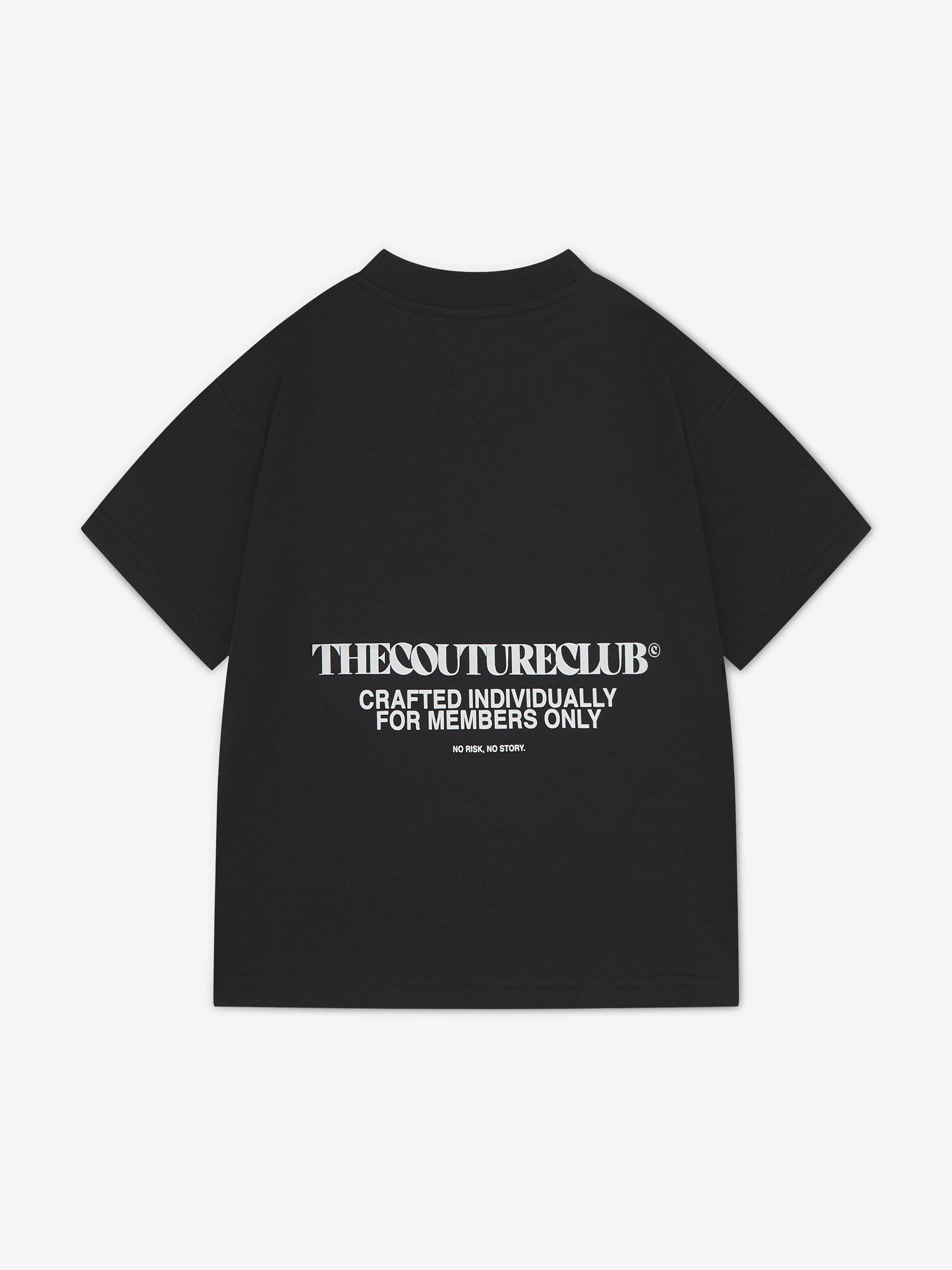 The Couture Club Kids Heavyweight Copyright T-Shirt in Black