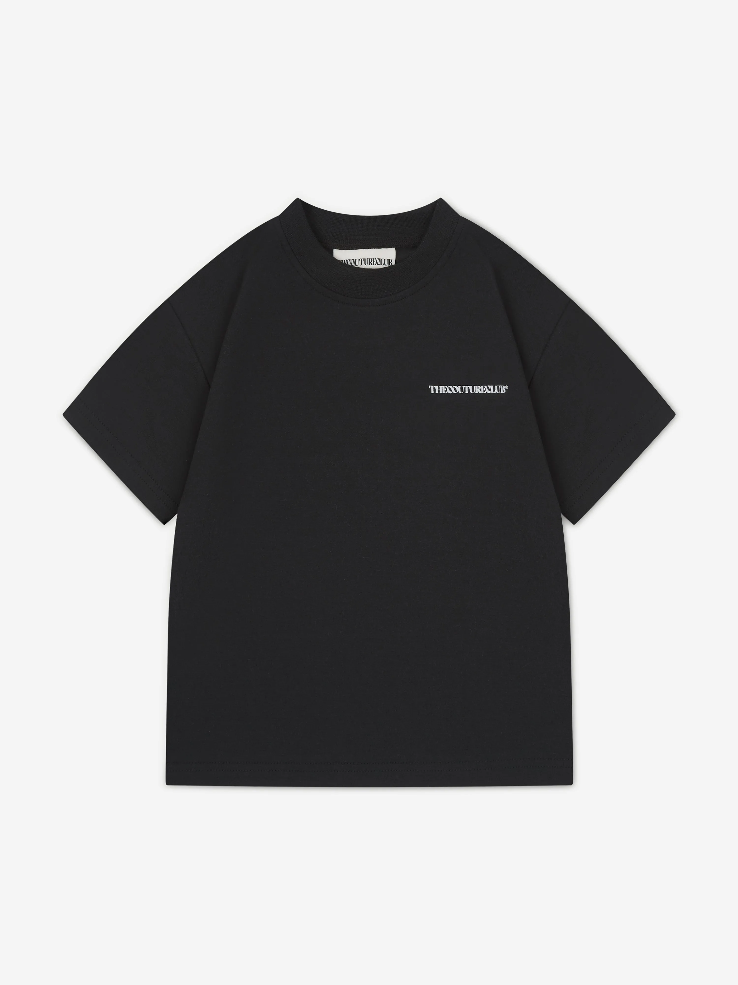 The Couture Club Kids Heavyweight Copyright T-Shirt in Black