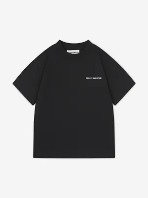 The Couture Club Kids Heavyweight Copyright T-Shirt in Black