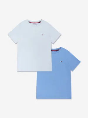Tommy Hilfiger Boys 2 Pack T-Shirt Set in Blue