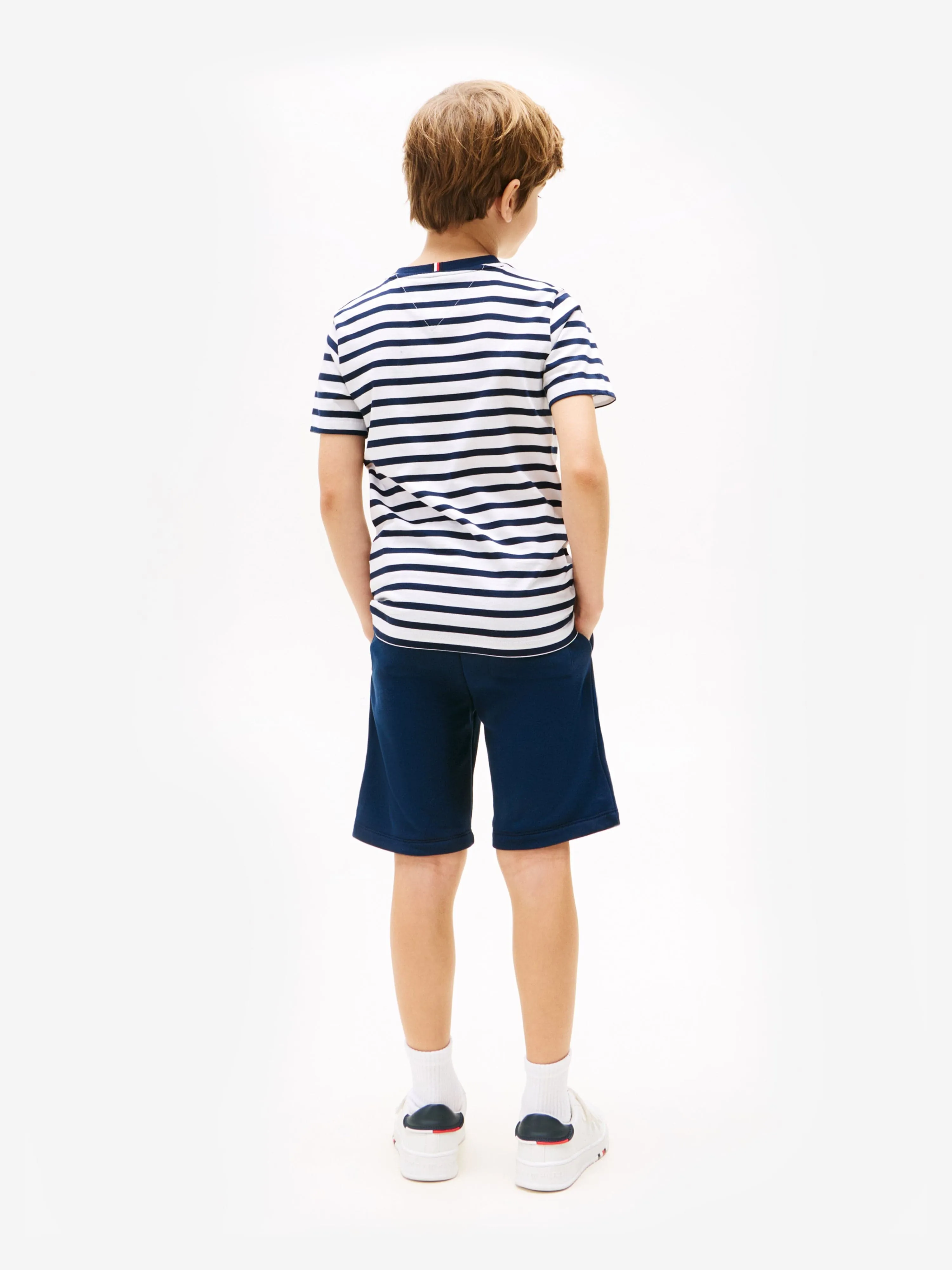 Tommy Hilfiger Boys Essential Short Set in Navy