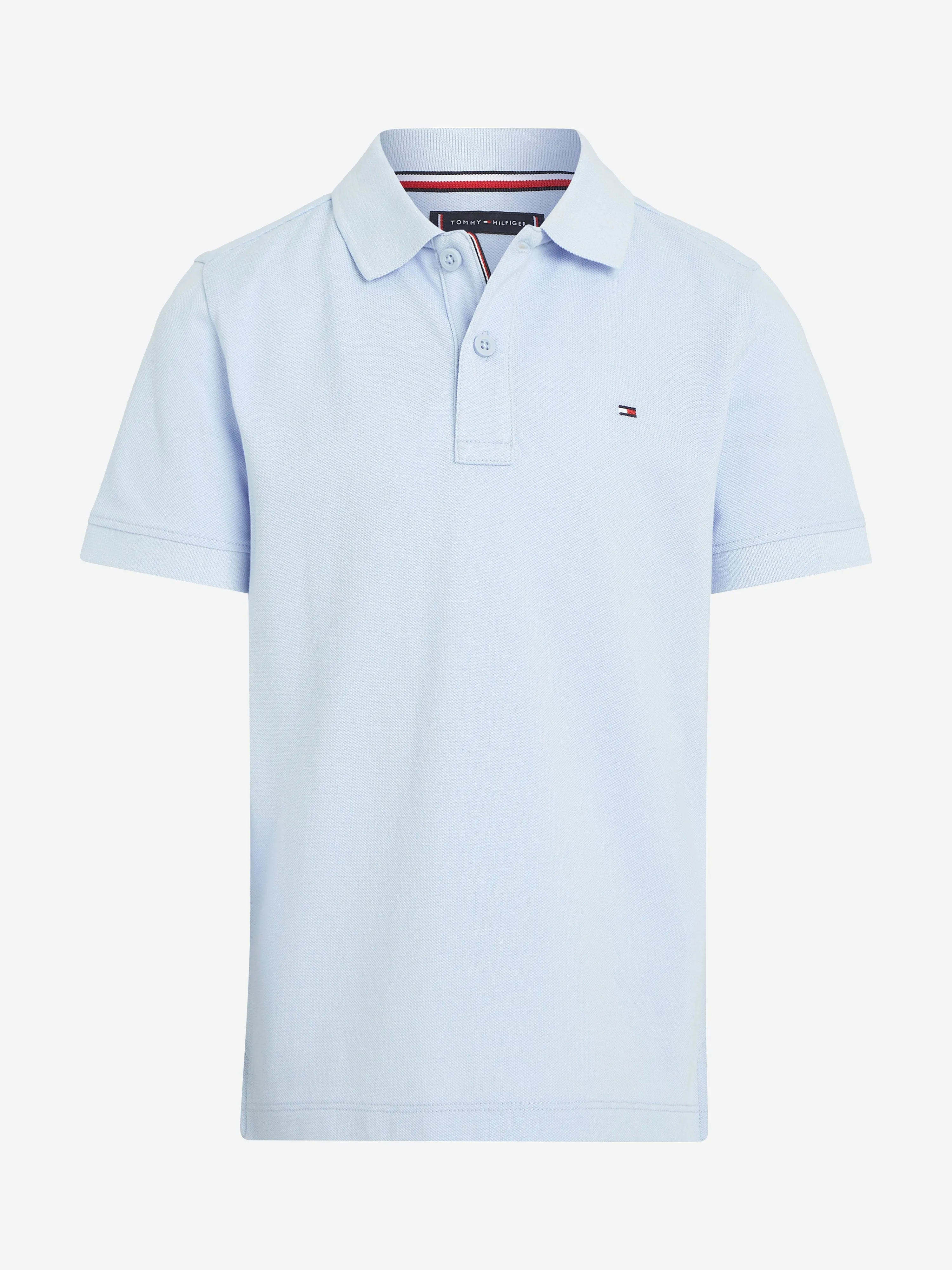 Tommy Hilfiger Boys Flag Polo Shirt in Blue