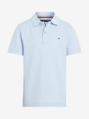 Tommy Hilfiger Boys Flag Polo Shirt in Blue