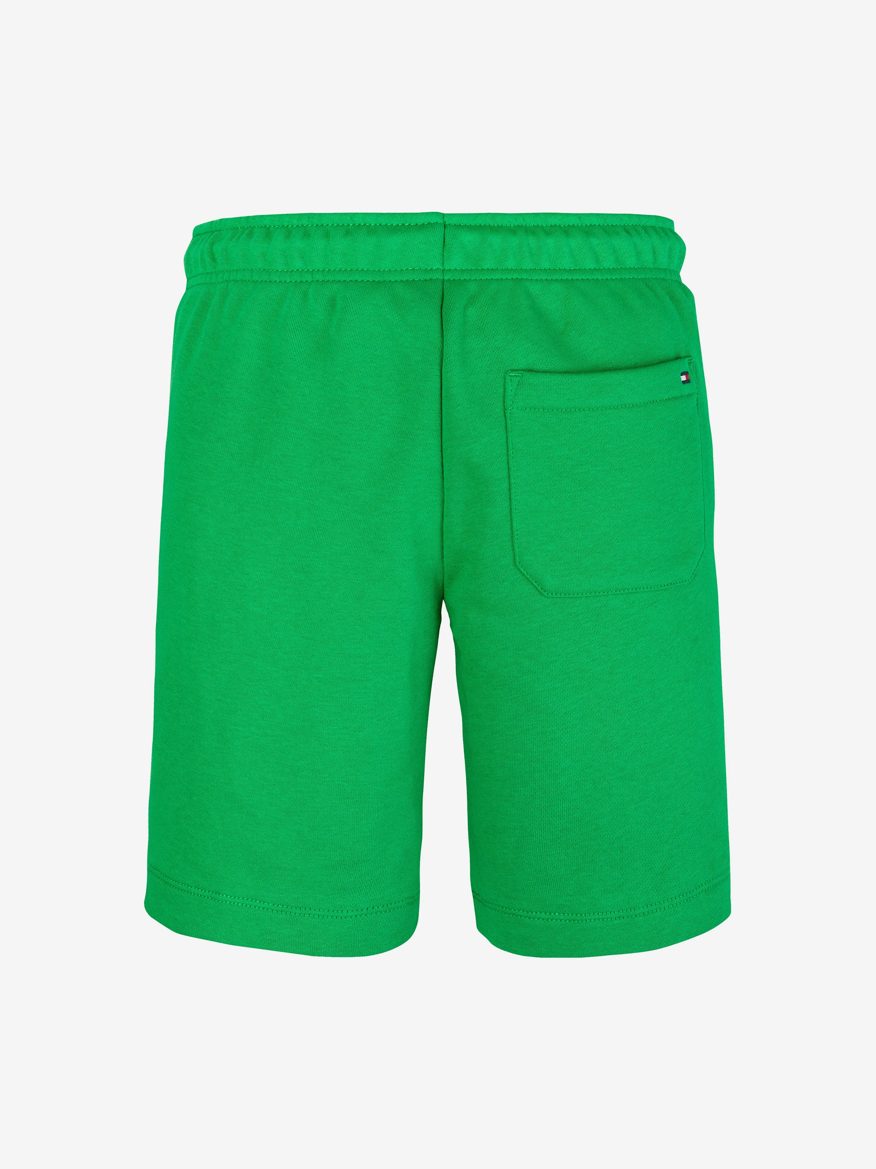 Tommy Hilfiger Boys Flag Sweat Shorts in Green