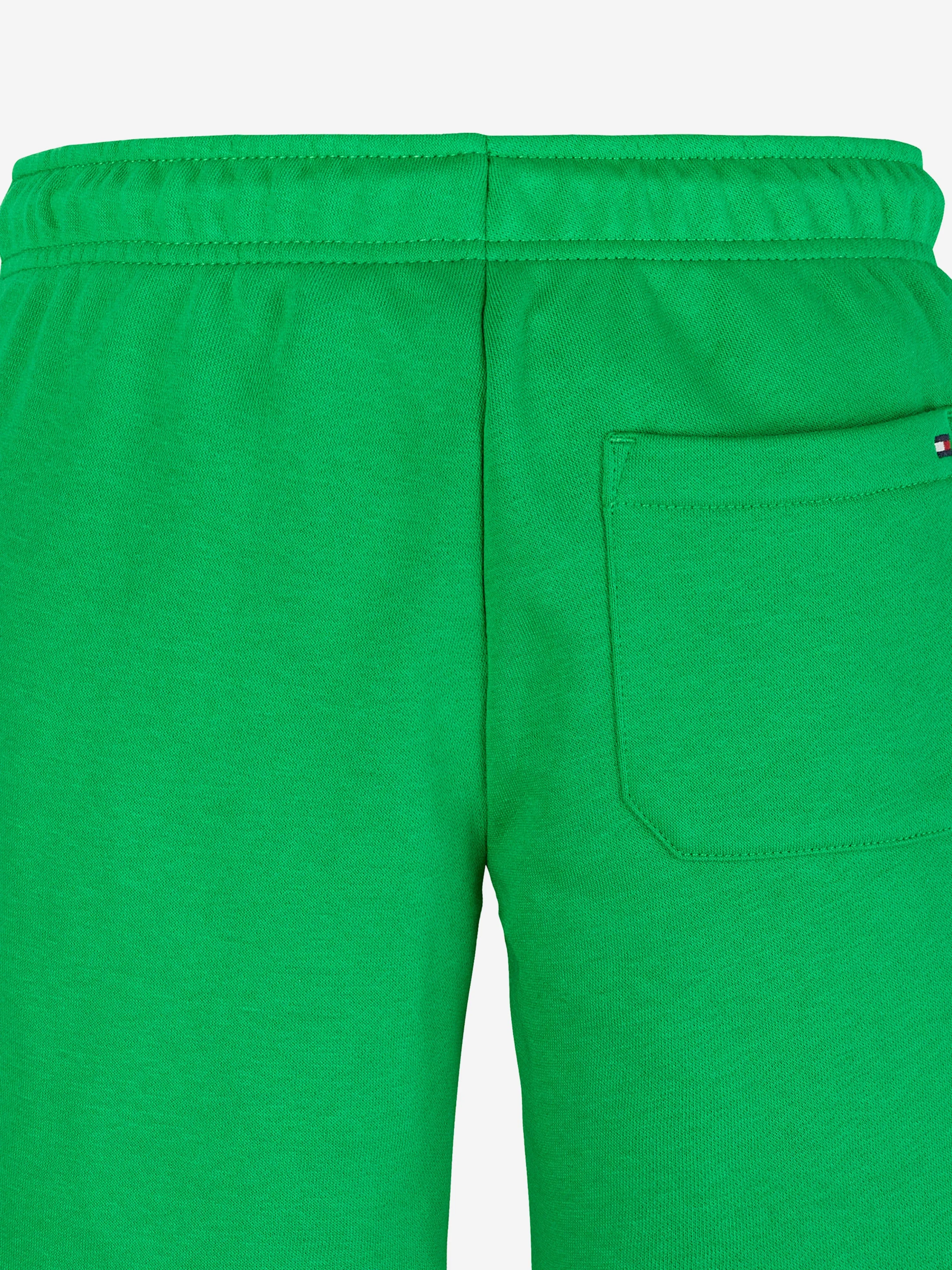 Tommy Hilfiger Boys Flag Sweat Shorts in Green