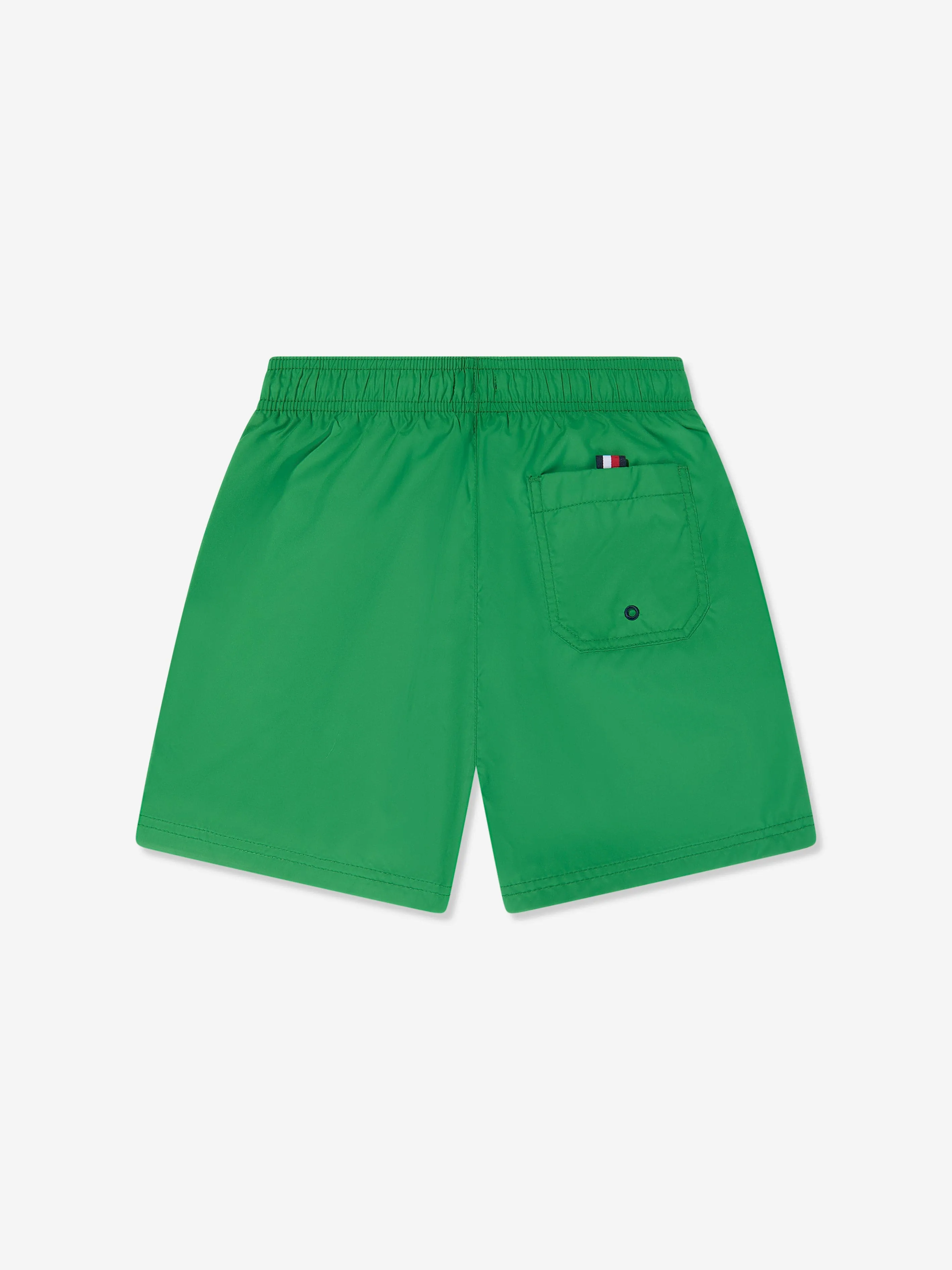 Tommy Hilfiger Boys Medium Drawstring Swim Shorts in Green
