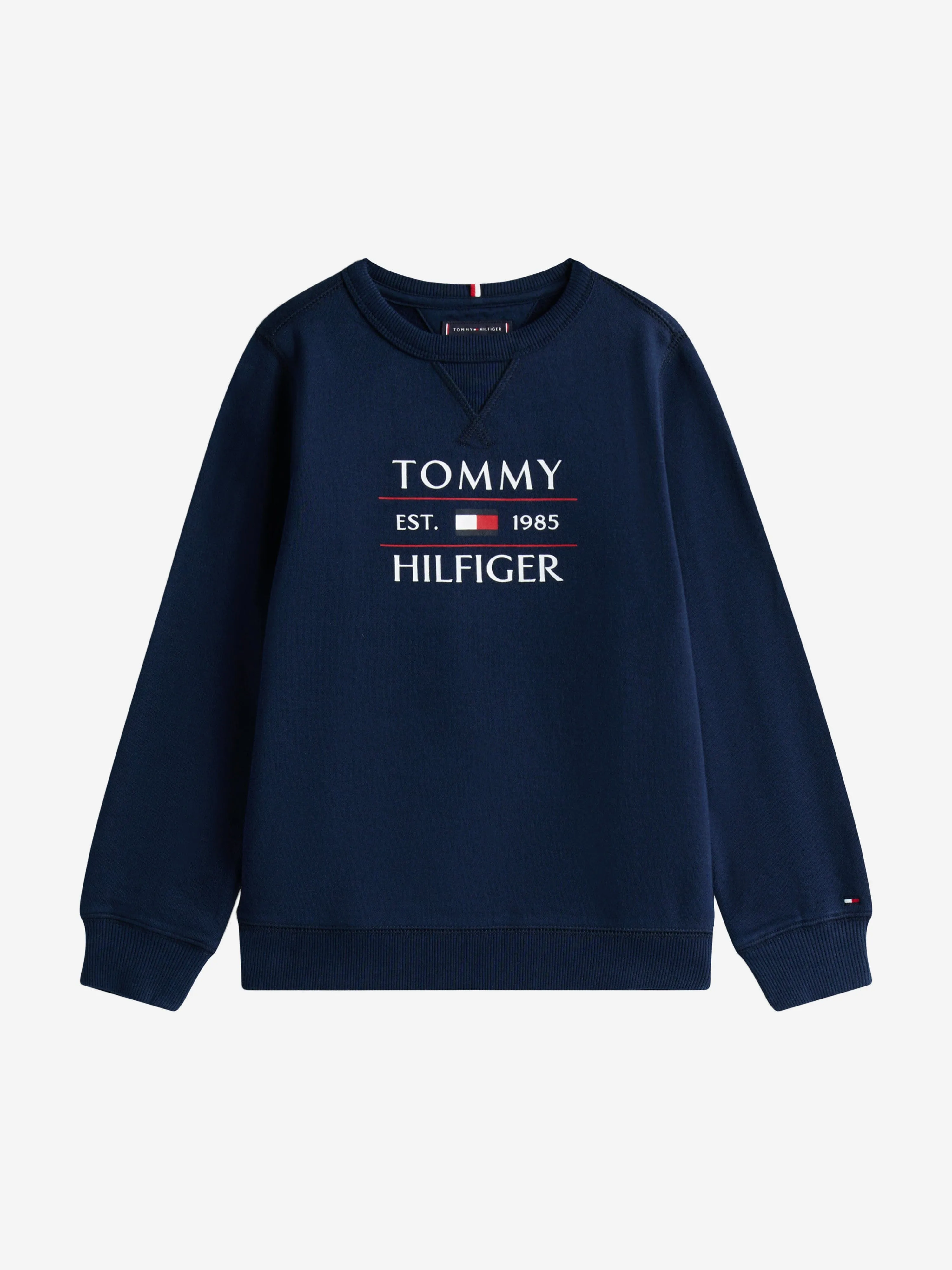 Tommy Hilfiger Boys Tommy Flag Sweatshirt in Navy