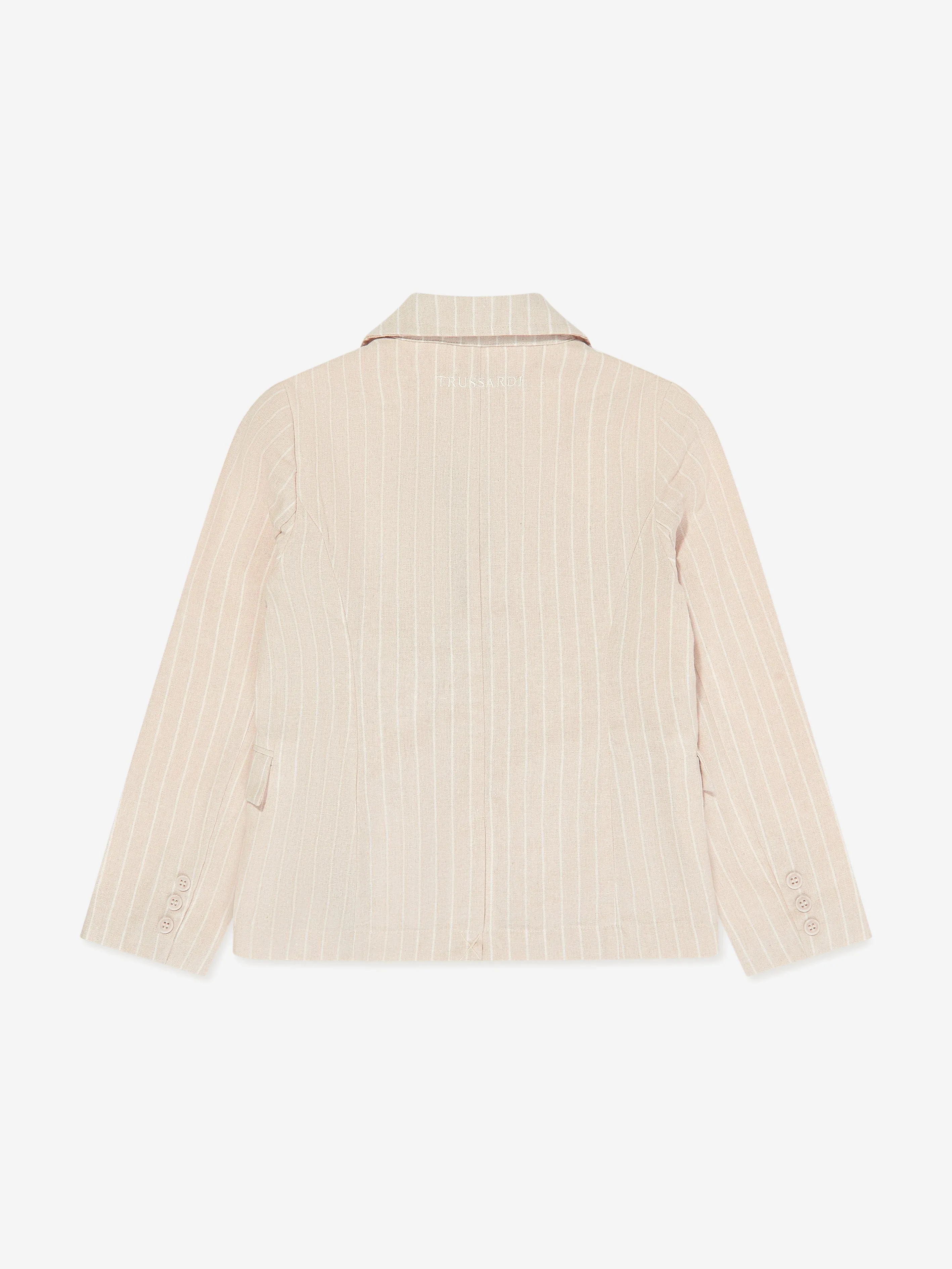Trussardi Boys Sokel Blazer in Beige
