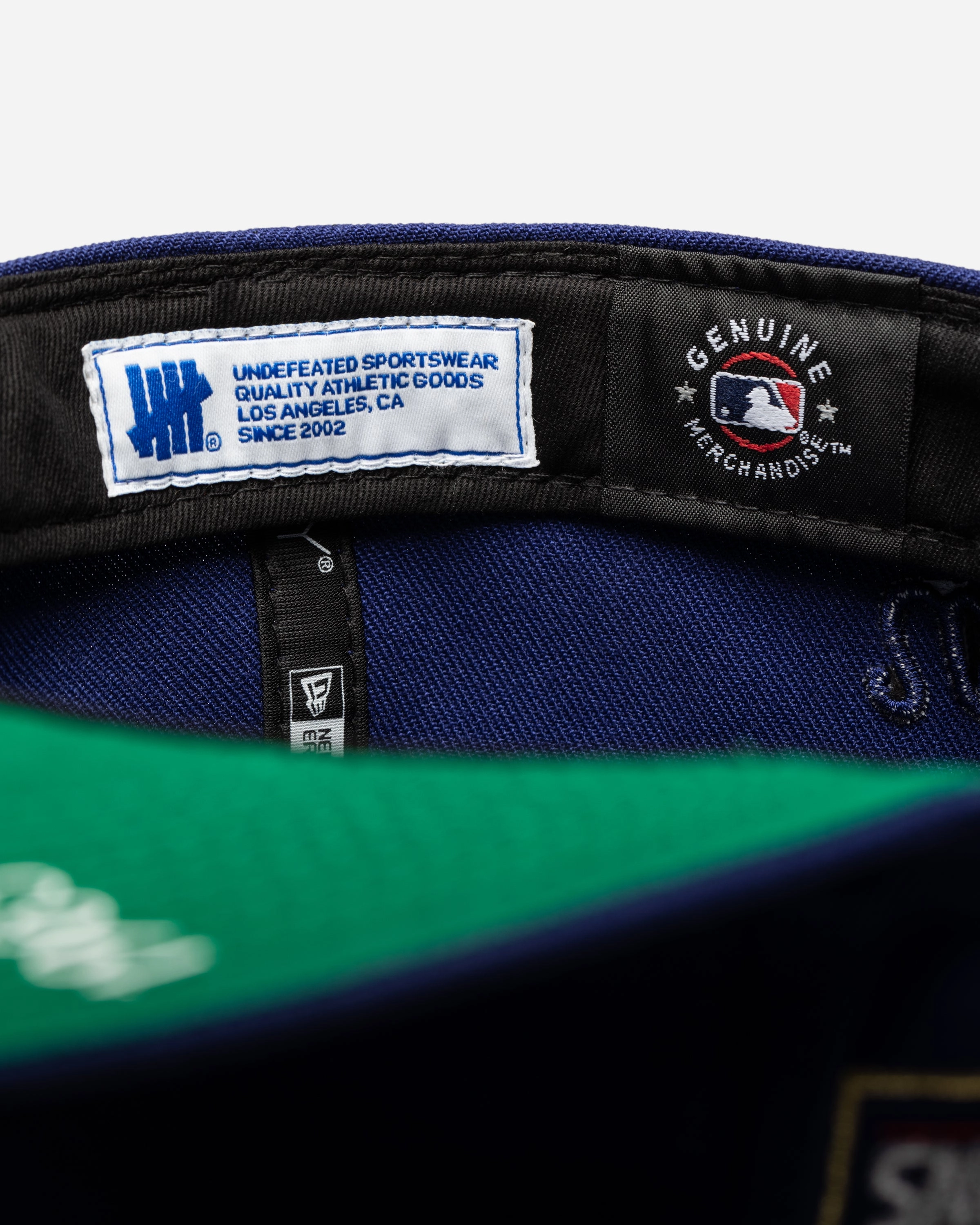 UNDEFEATED X LA DODGERS WORLD CHAMPIONS NEW ERA 59FIFTY FITTED