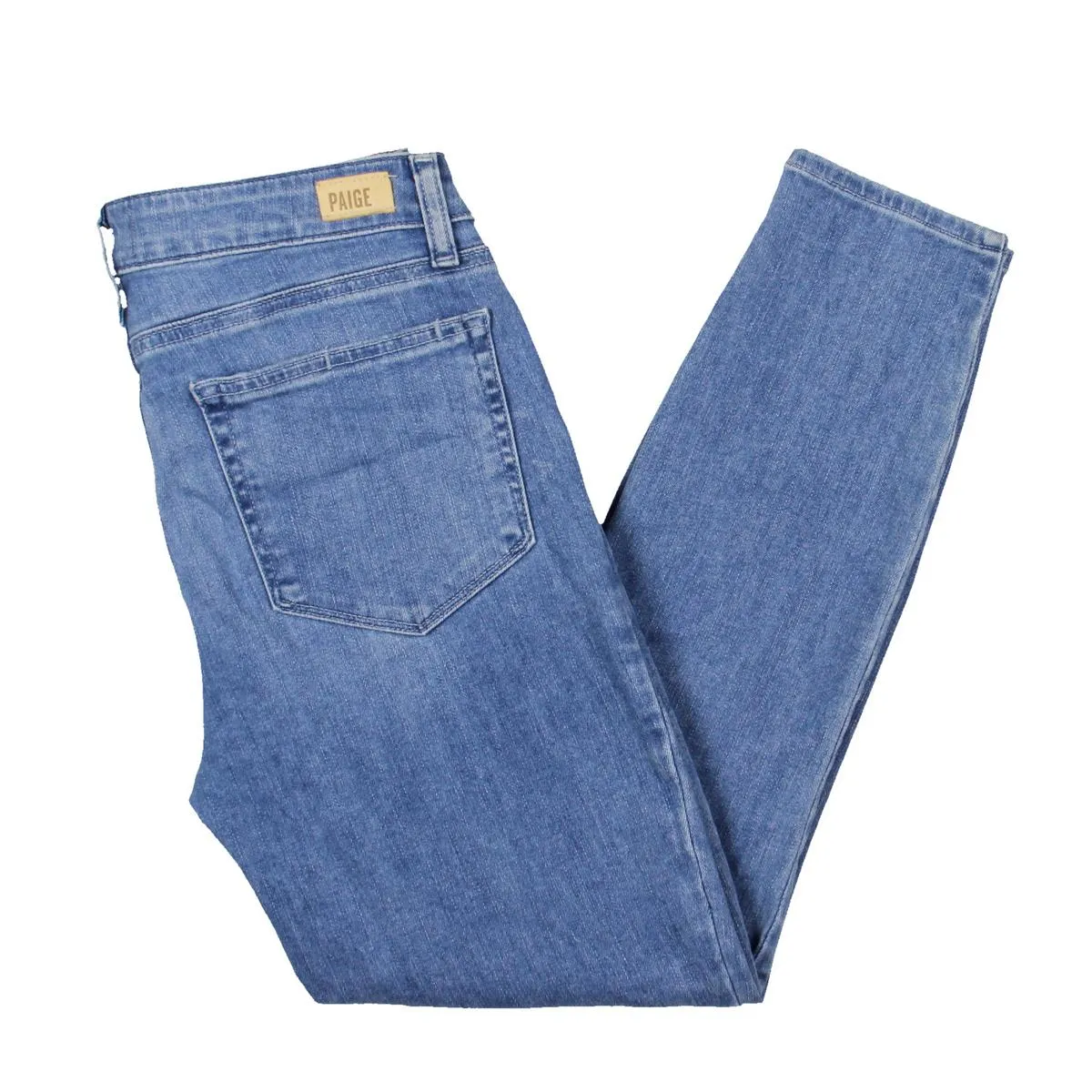 Verdugo Womens Denim Light Wash Cropped Jeans