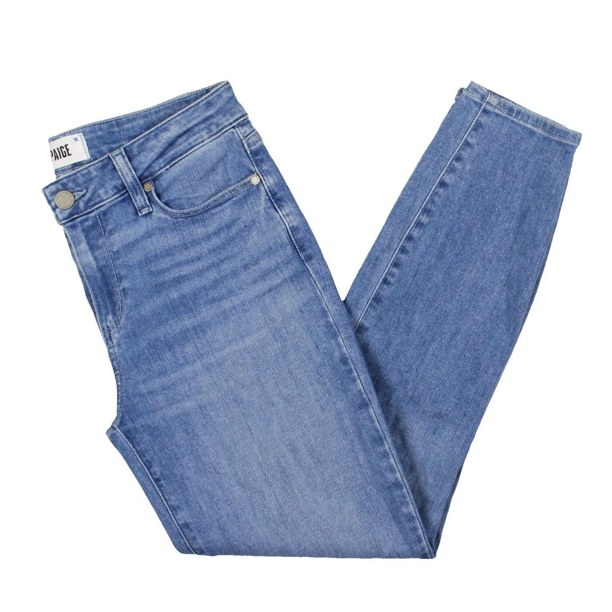 Verdugo Womens Denim Light Wash Cropped Jeans
