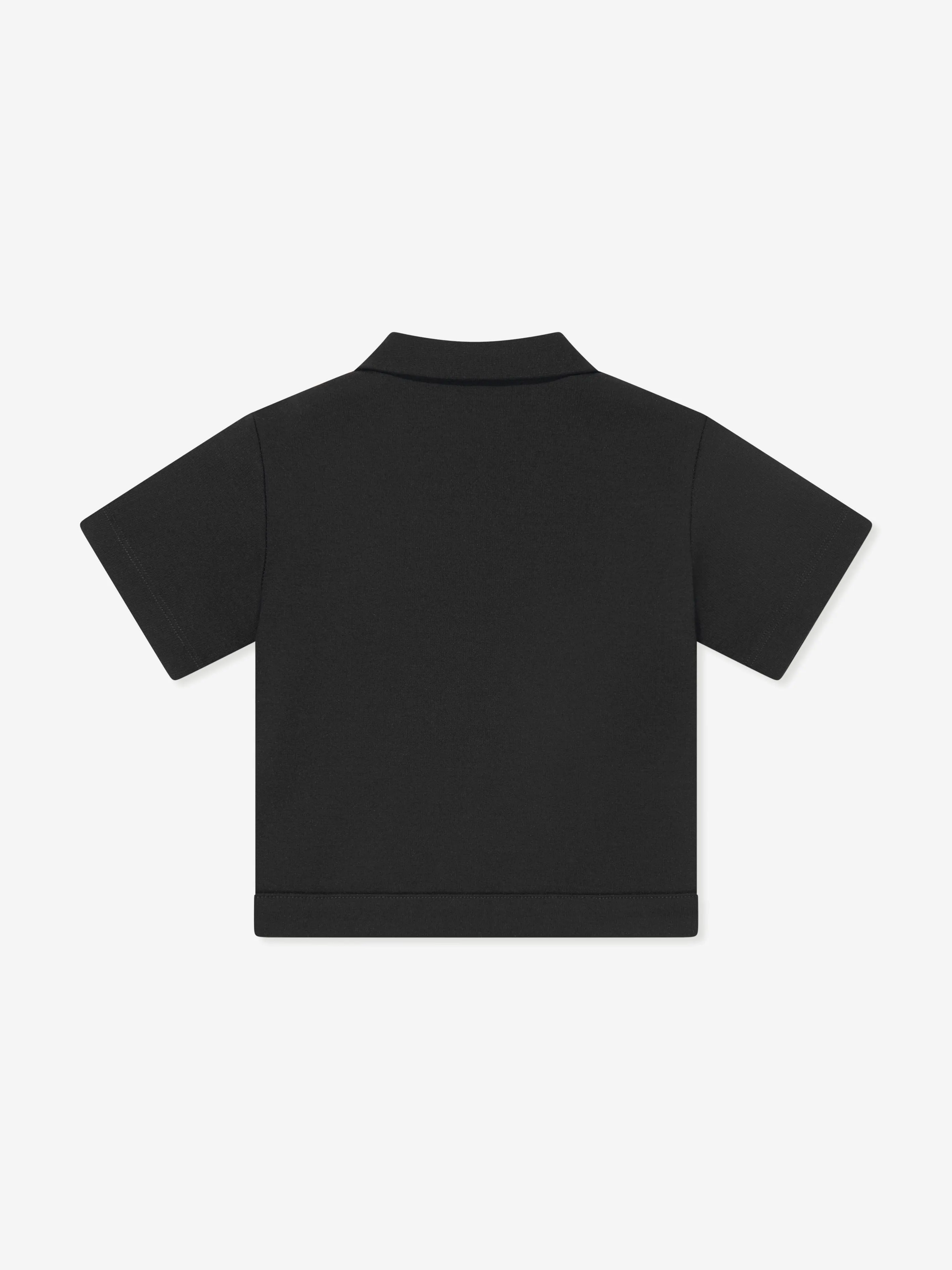 Versace Baby Boys Barocco Shirt in Black