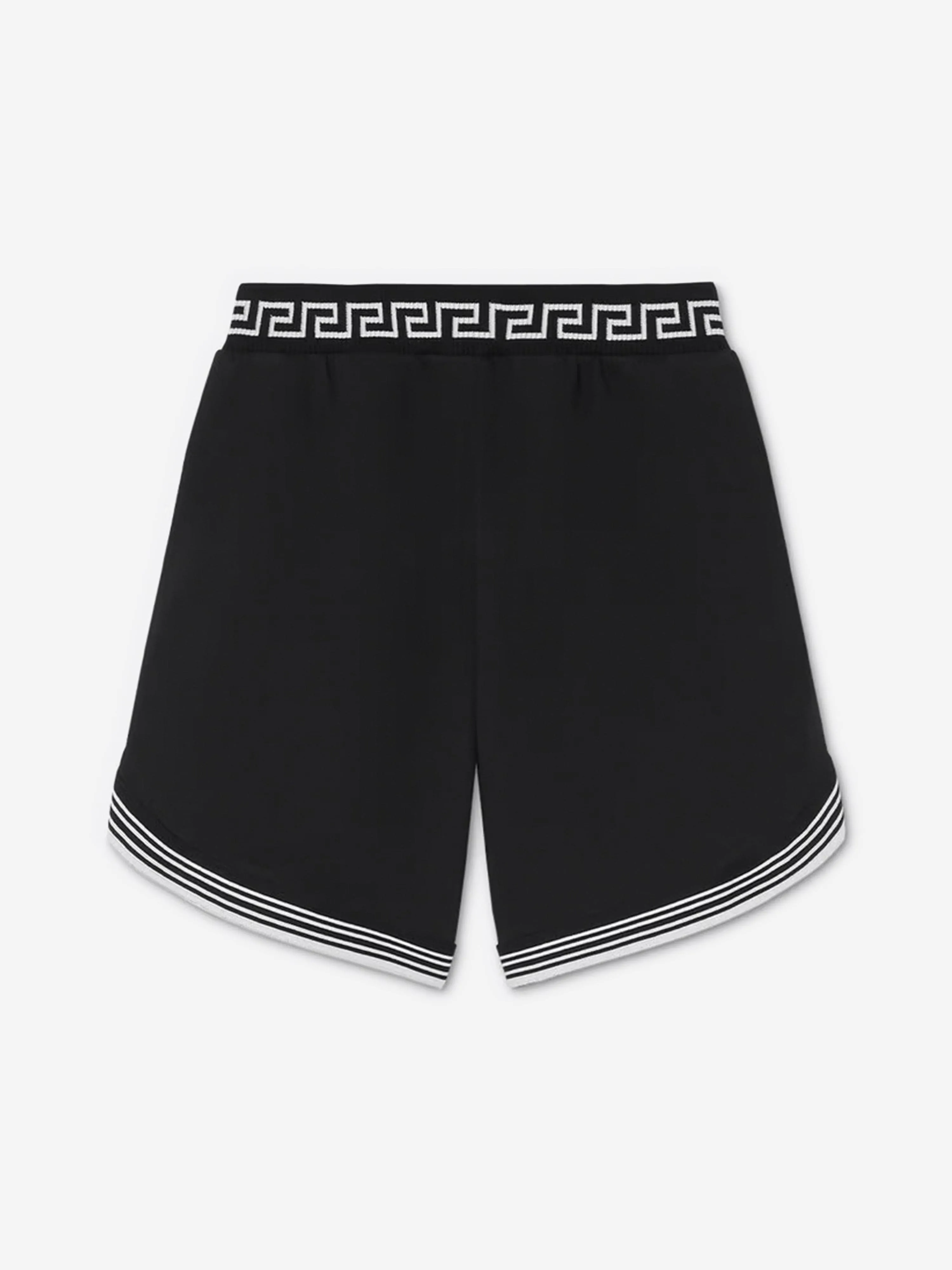 Versace Boys Medusa Logo Shorts in Black