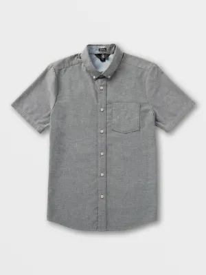 Volcom Everett Oxford Men's Short Sleeve Shirt Black Volcom