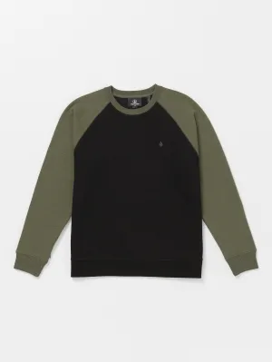 Volcom Homak Crew Sweatshirt Wintermoss Volcom