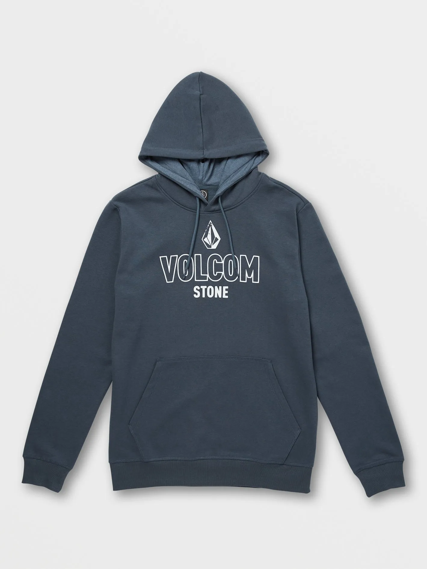 Volcom Roundabout Pullover Fleece Hoodie Faded Navy Volcom