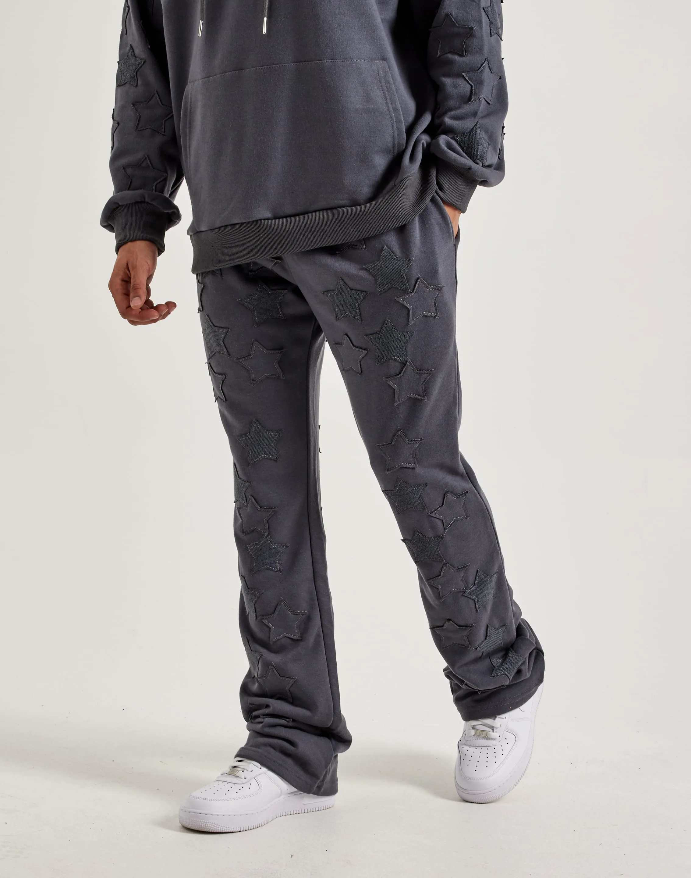 WAIMEA Star Patch Fleece Sweatpants