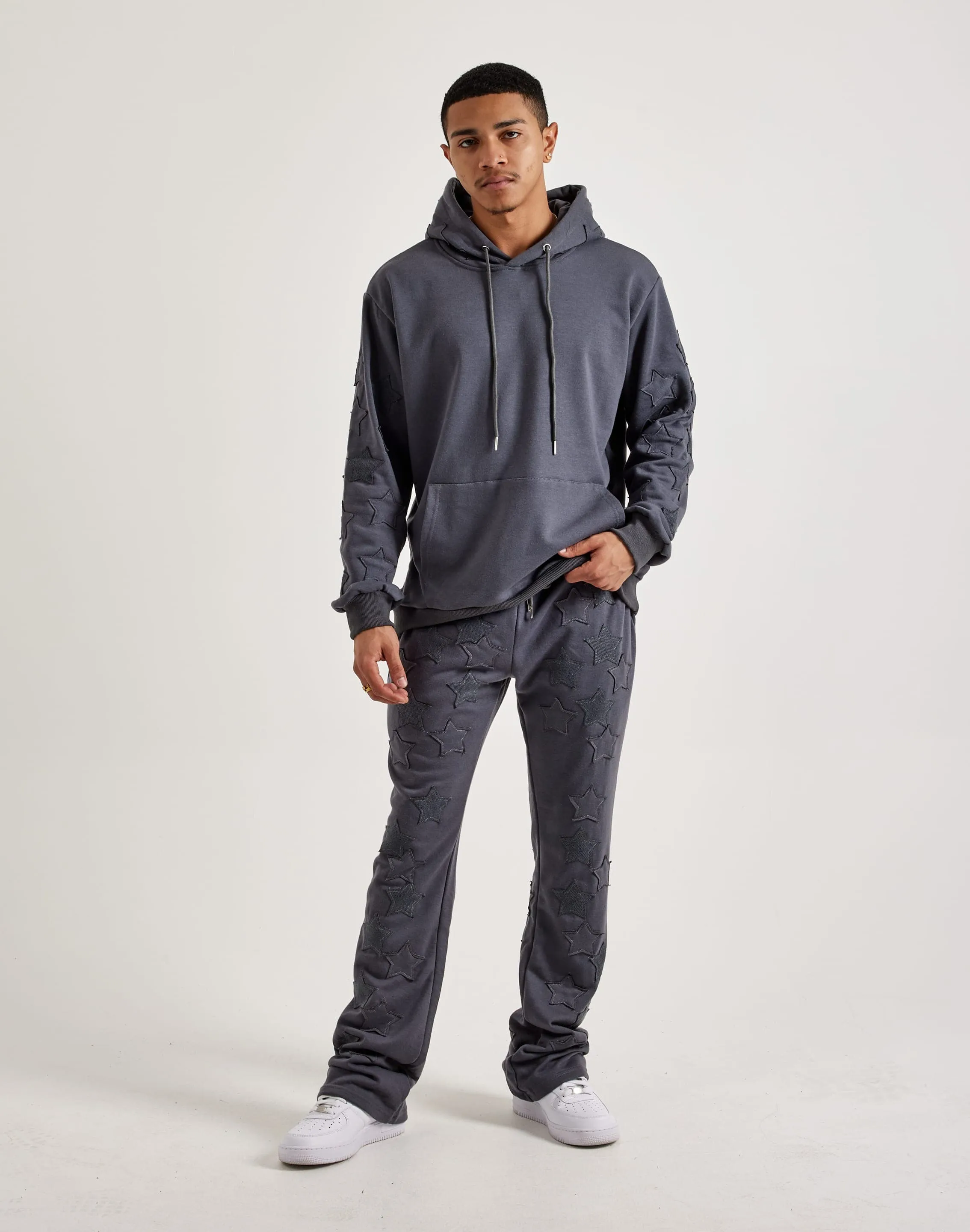 WAIMEA Star Patch Fleece Sweatpants