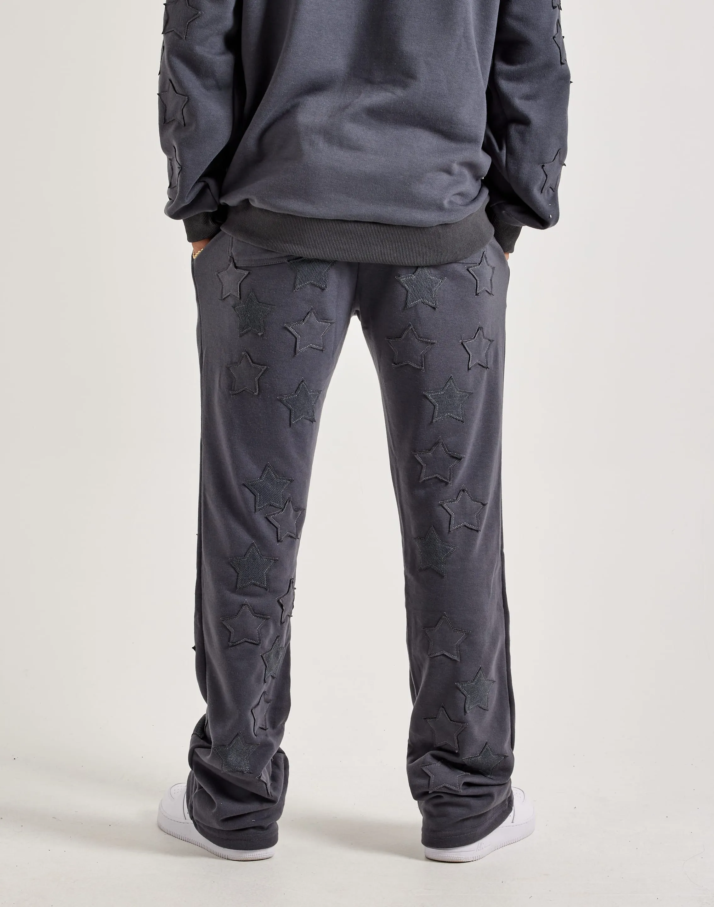 WAIMEA Star Patch Fleece Sweatpants