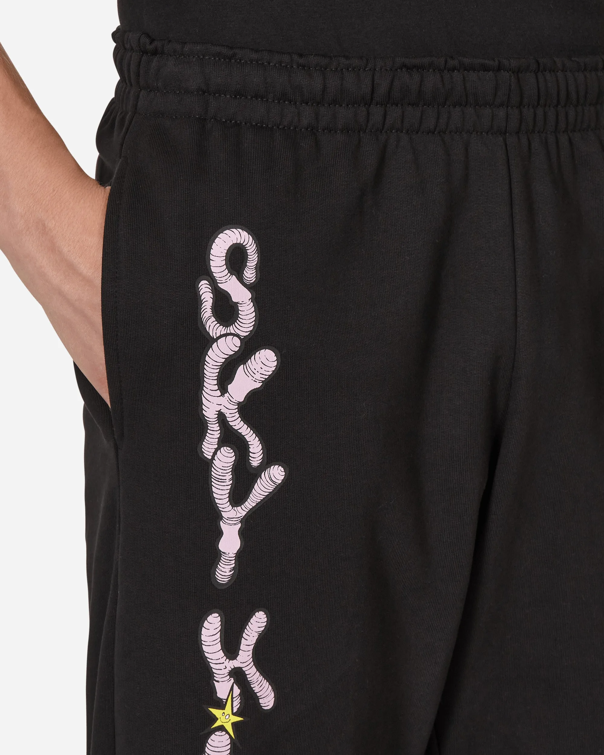 Will Sheldon Printed Sweatpants Black
